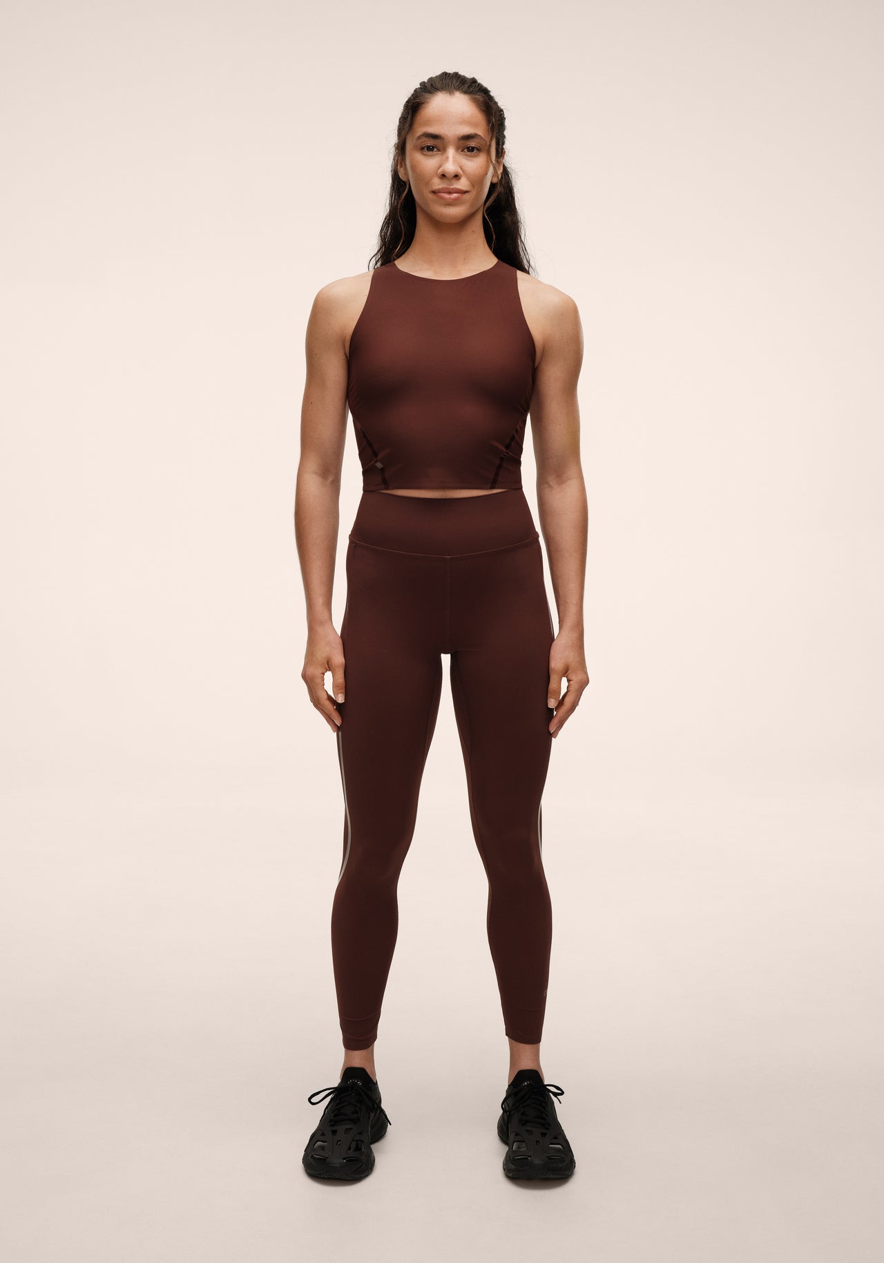 Sculpture 3.0 High Waist Tights - Dark Brown