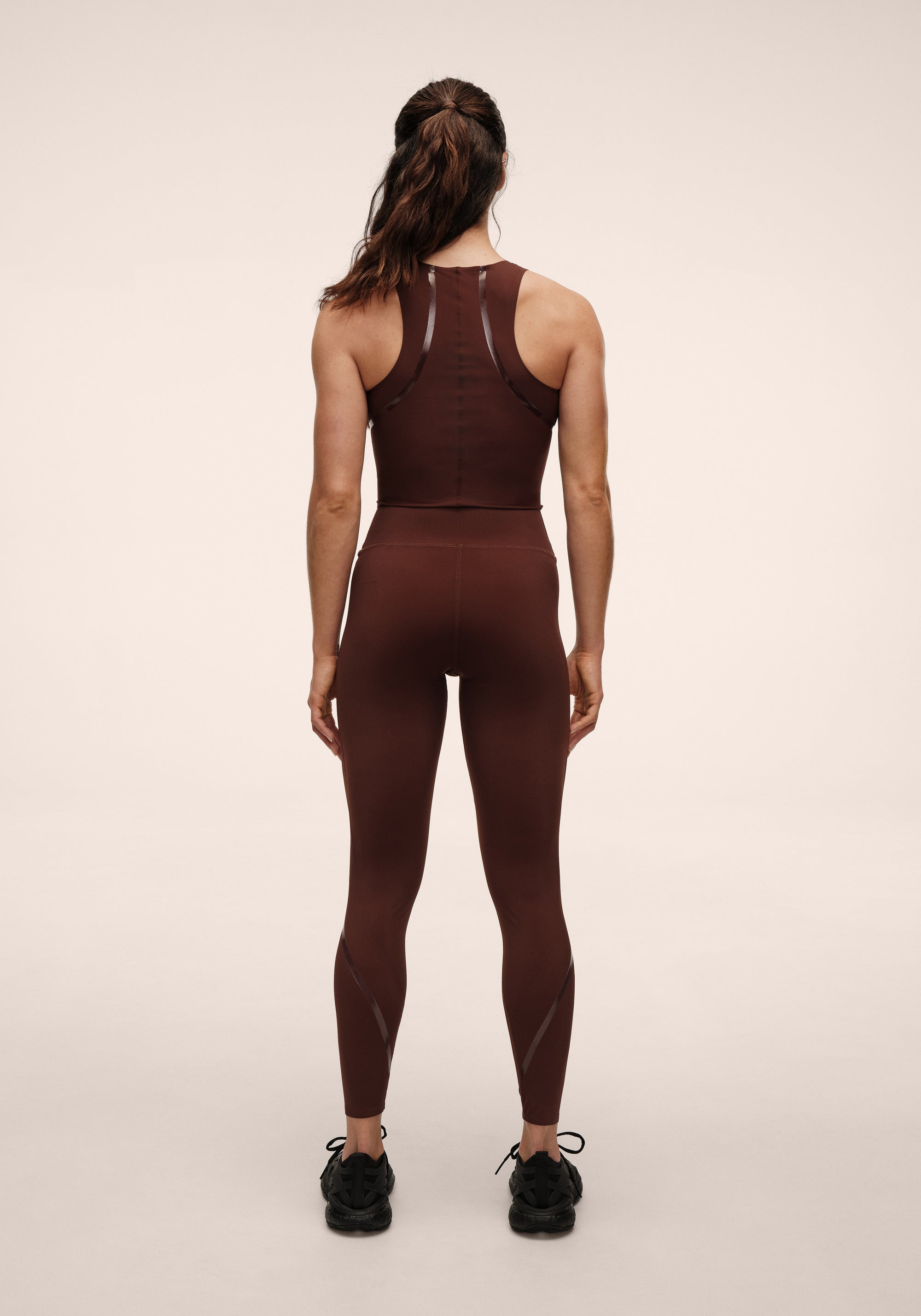 Sculpture 3.0 High Waist Tights - Dark Brown