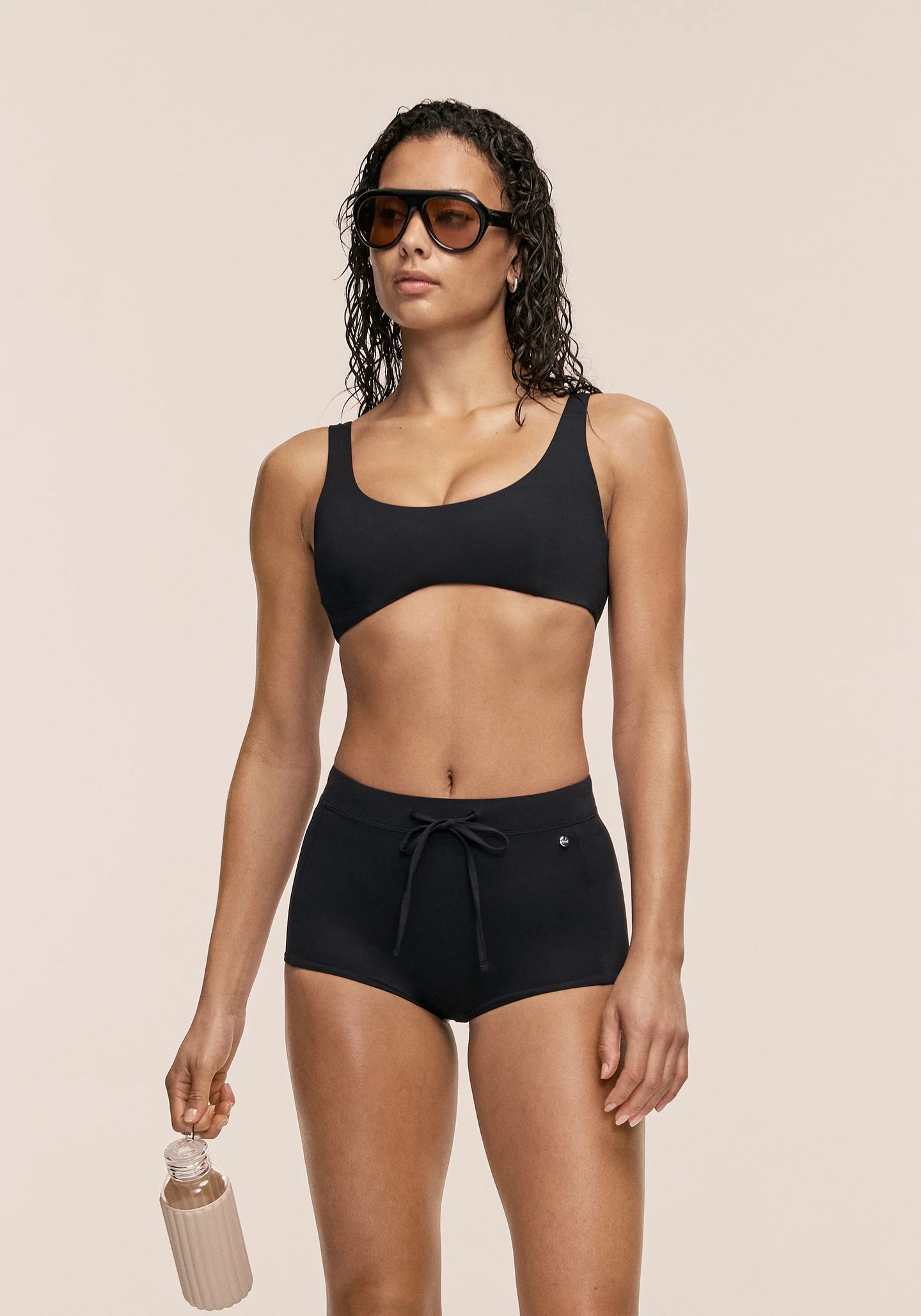 Millenial Bikini Shorts - Black