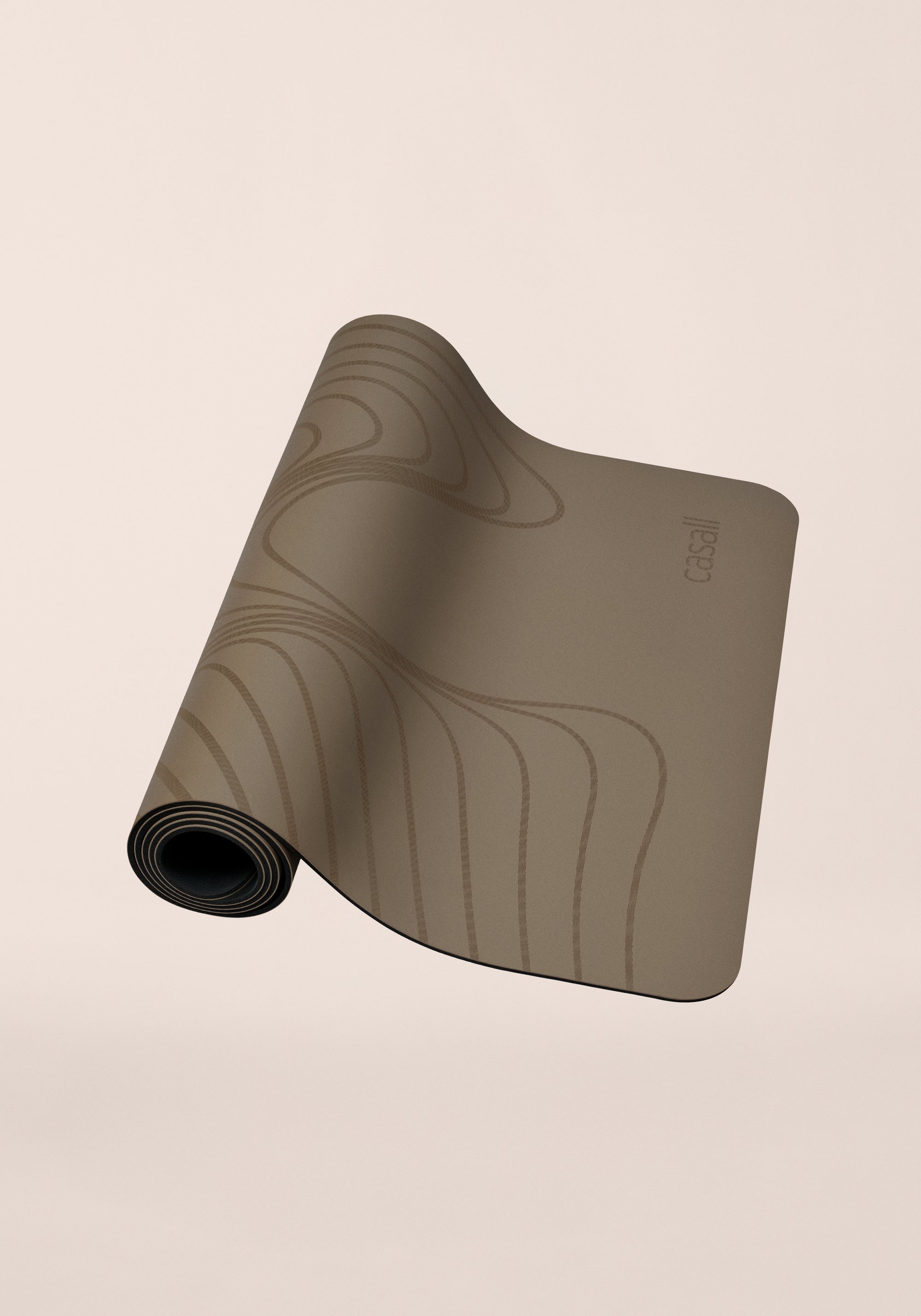Yoga Mat Grip & Cushion III Surge 5mm - Taupe