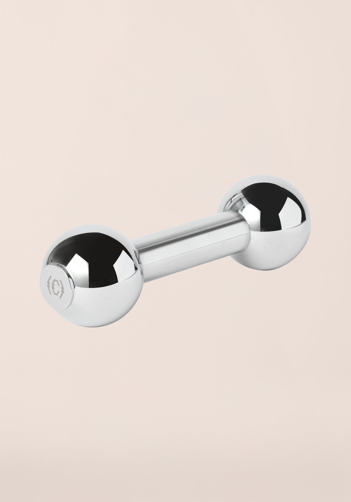 Chrome Dumbbell 3kg - Silver Steel