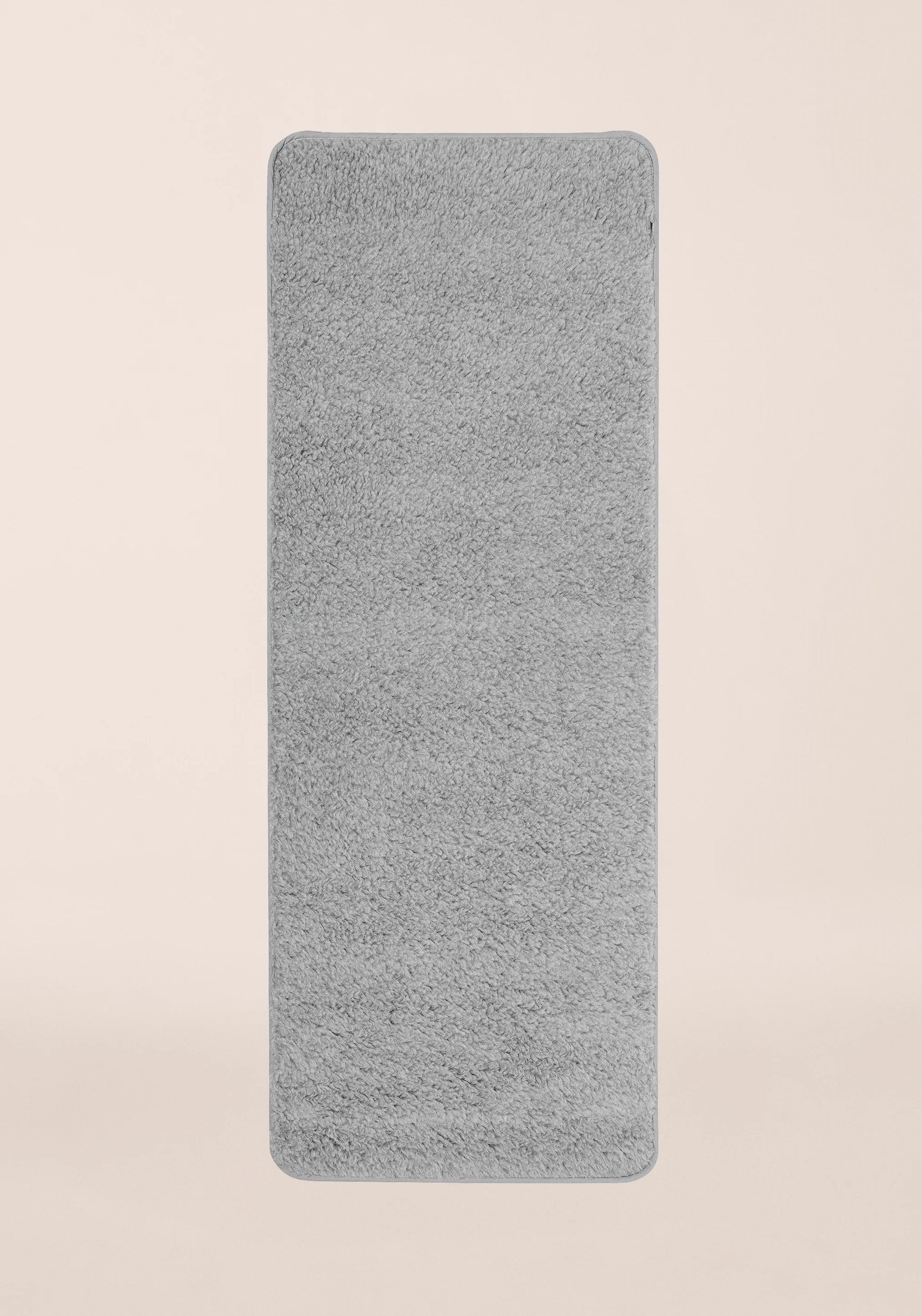 Yoga Mat Natural Wool 200x75cm - Grey