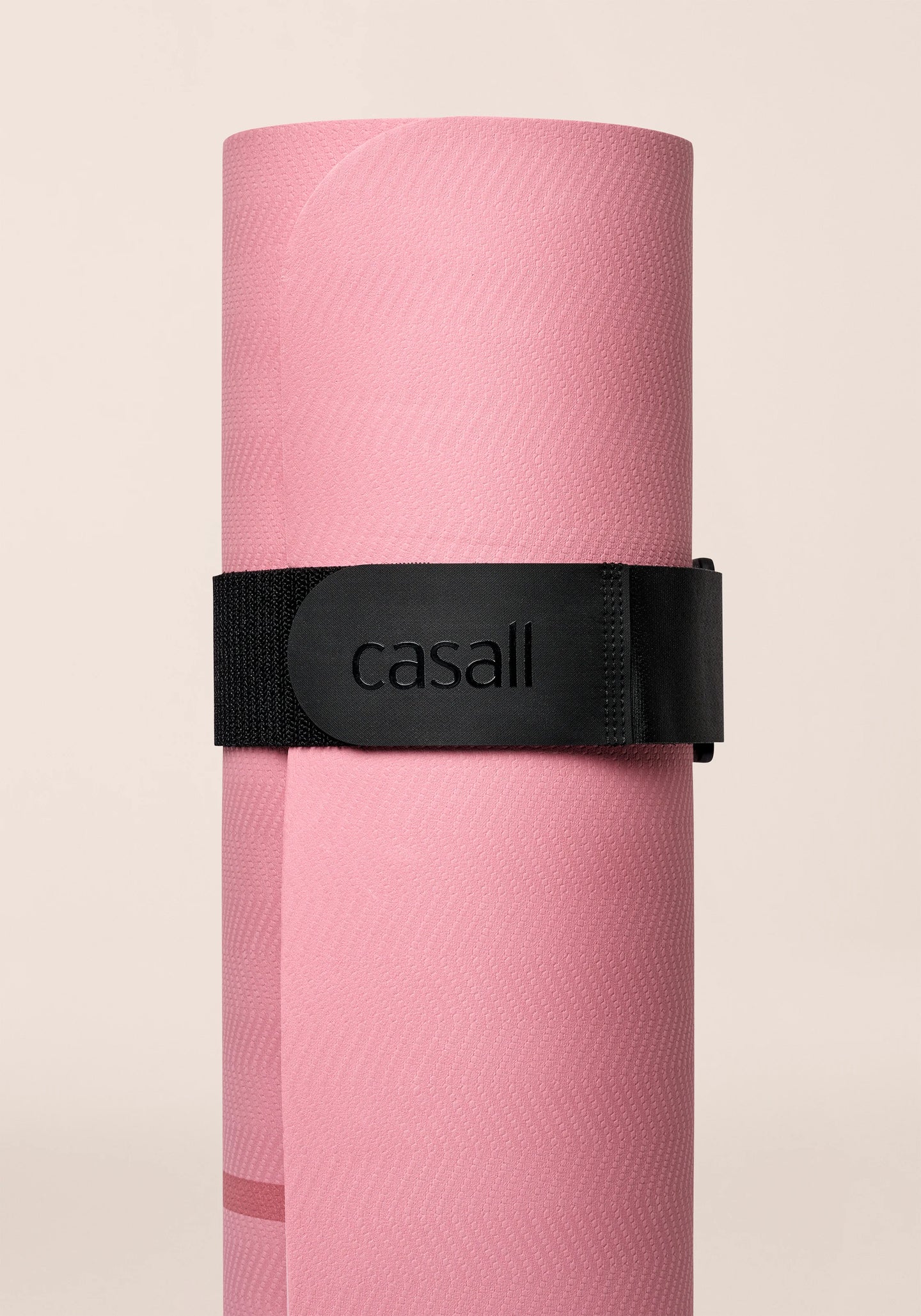Yoga Mat Roll Up Strap - Black