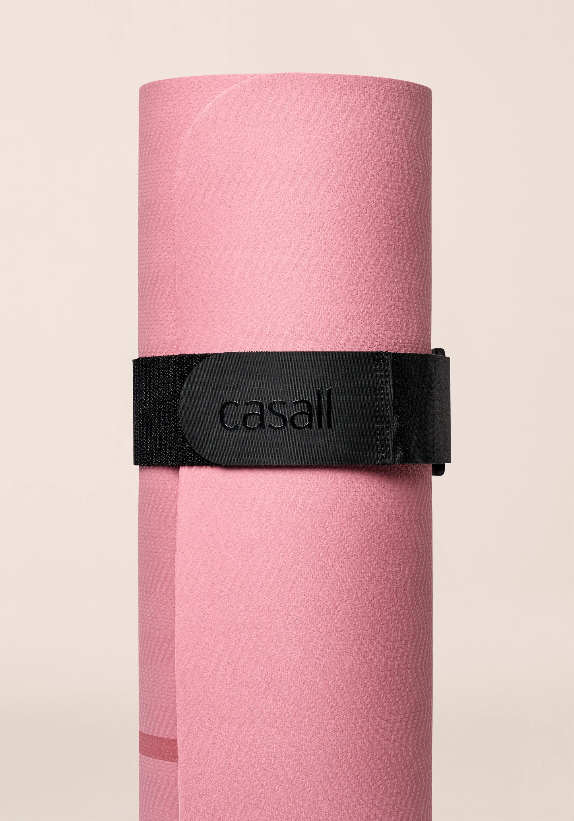 Yoga Mat Roll Up Strap - Black