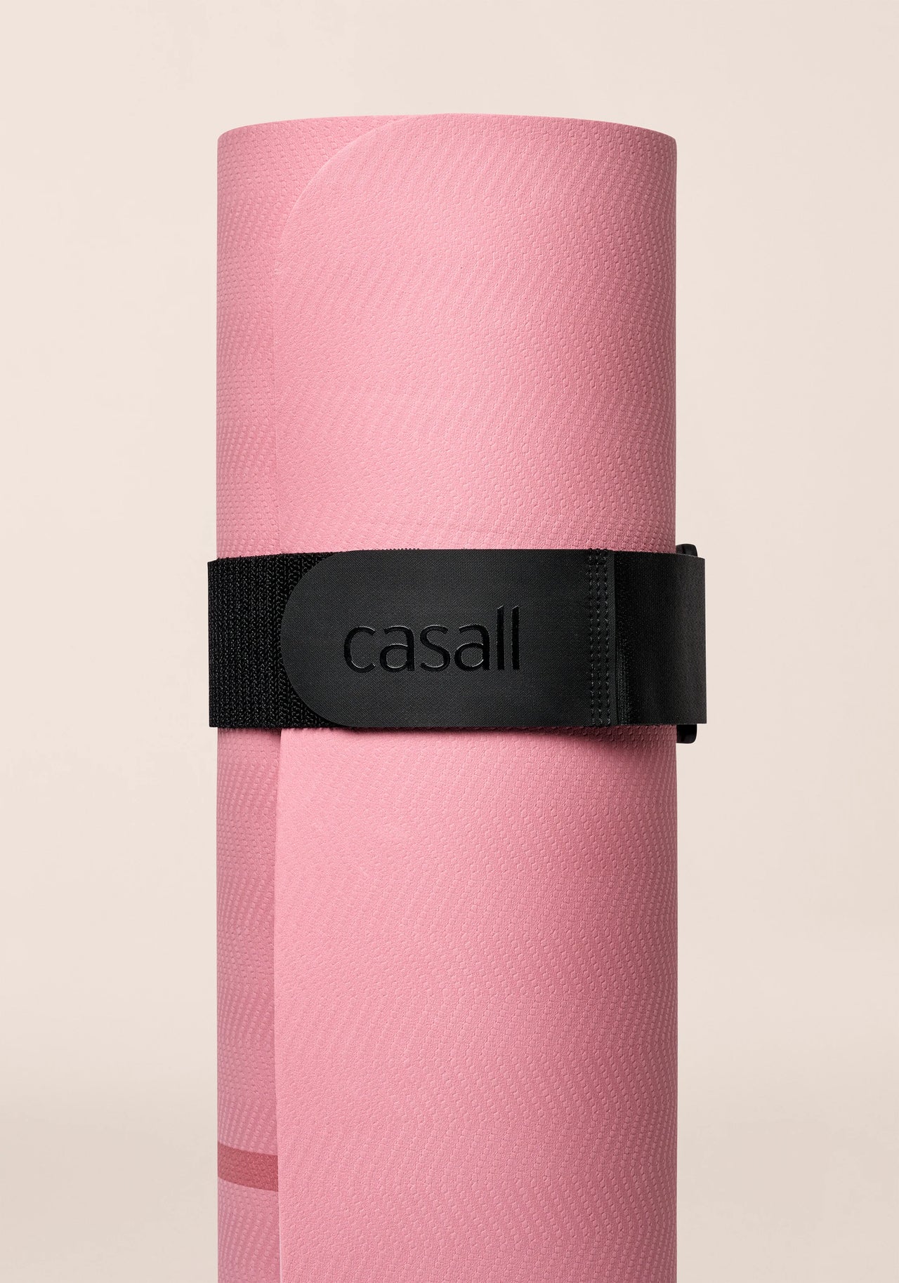 Yoga Mat Roll Up Strap - Black