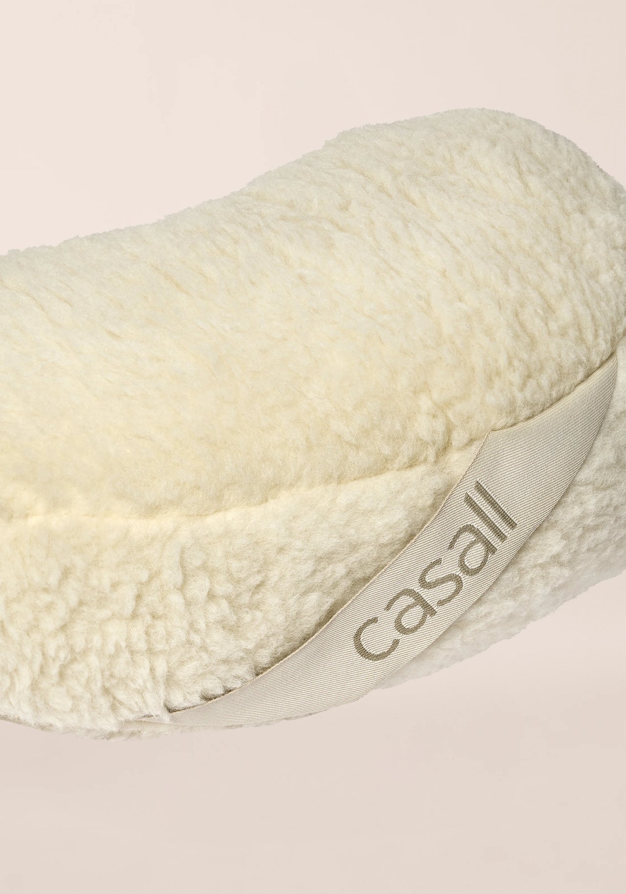 Meditation Half Moon Pillow Wool - Offwhite