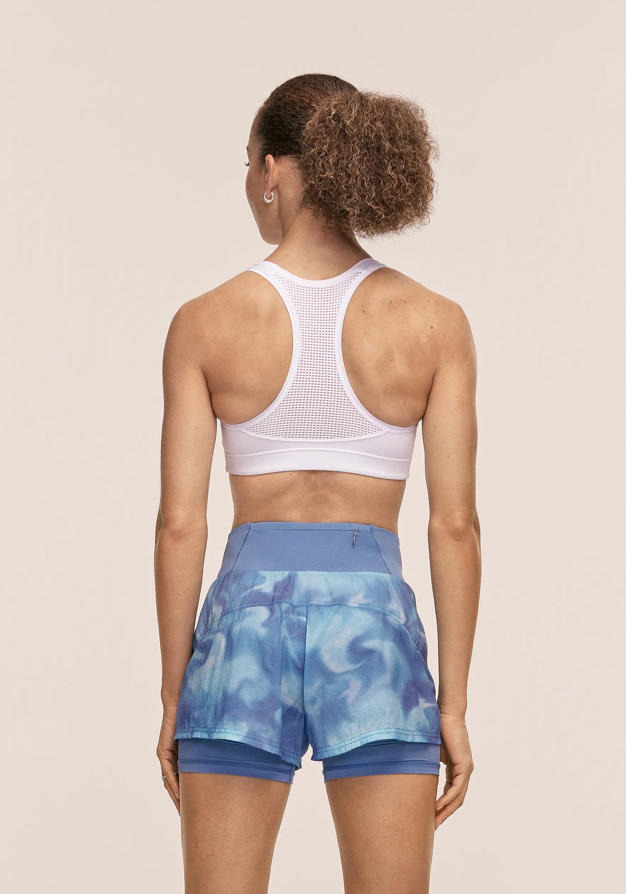 Iconic Sports Bra - White