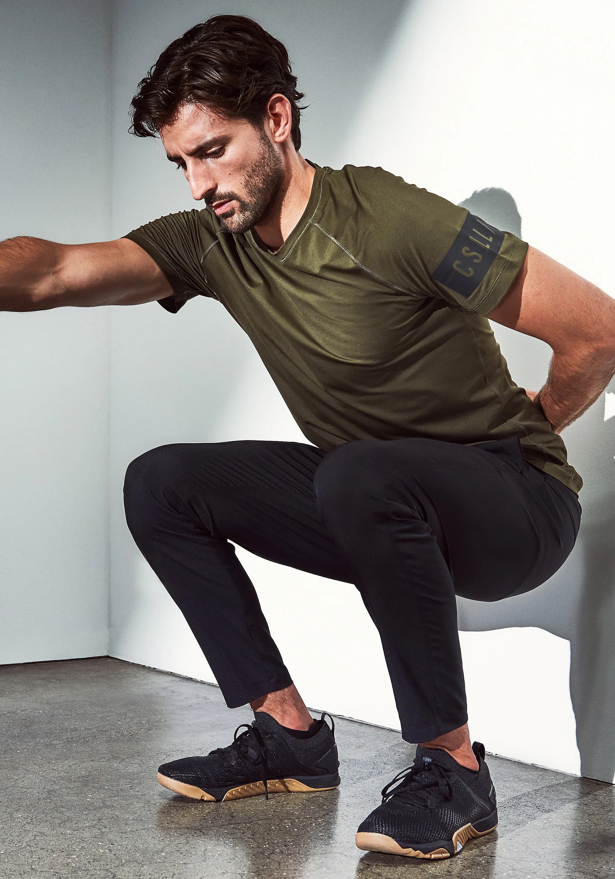 M Slim Woven Pants - Black