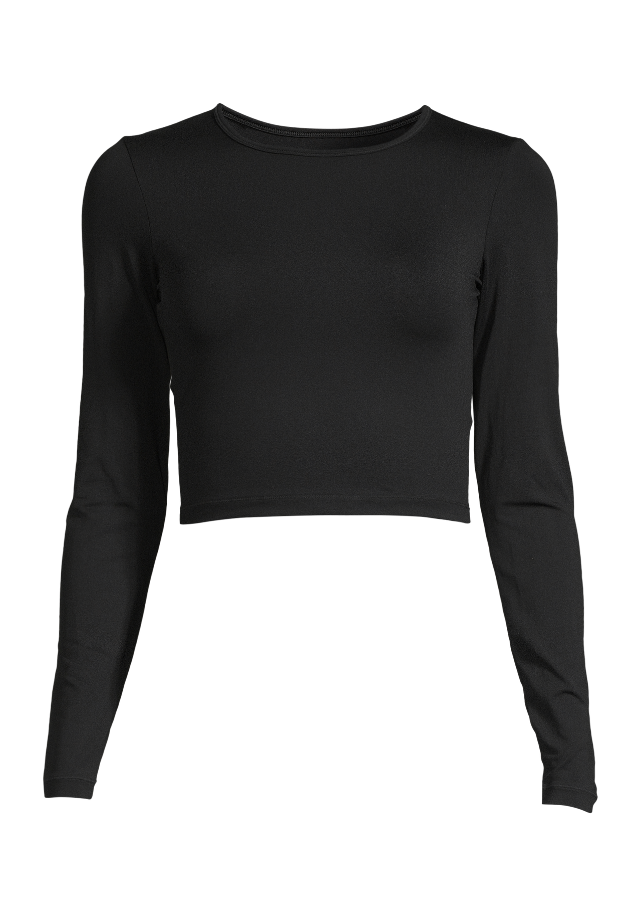 Crop Long Sleeve - Black