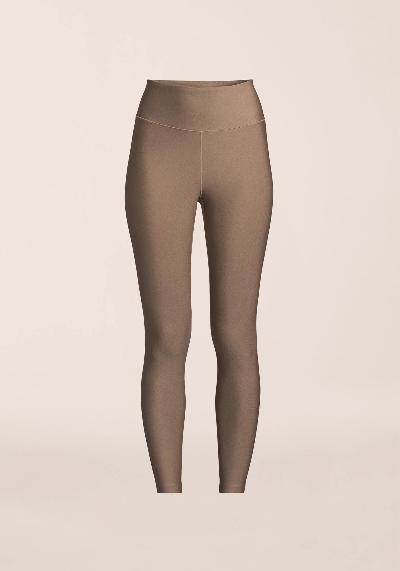Graphic High Waist Tights - Khaki