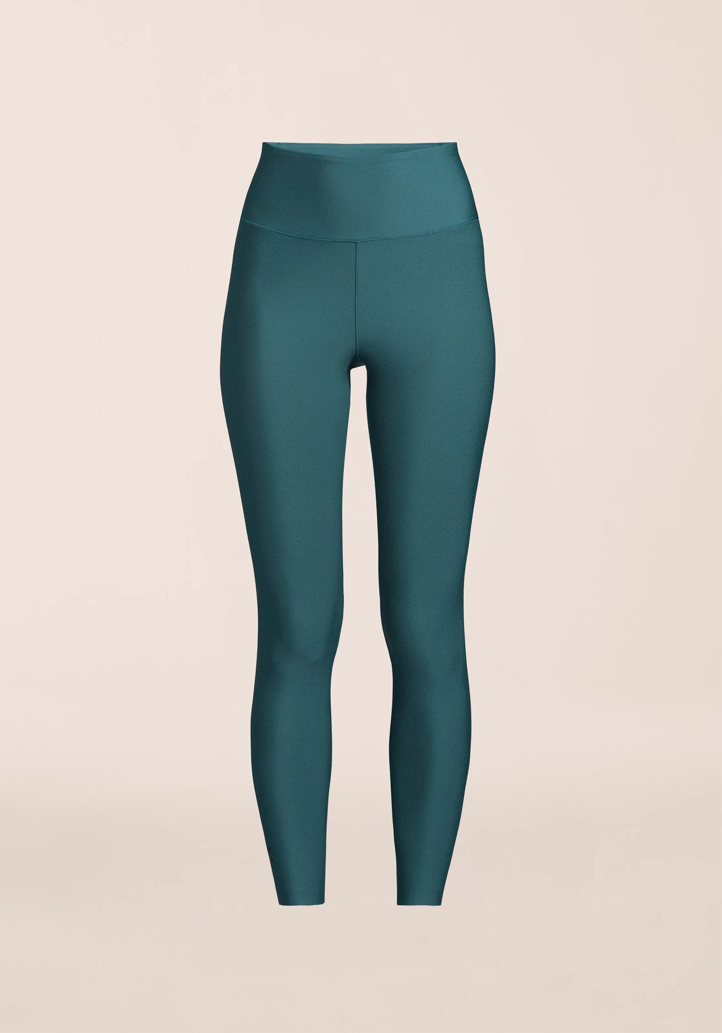 Graphic High Waist Tights - Ocean Teal