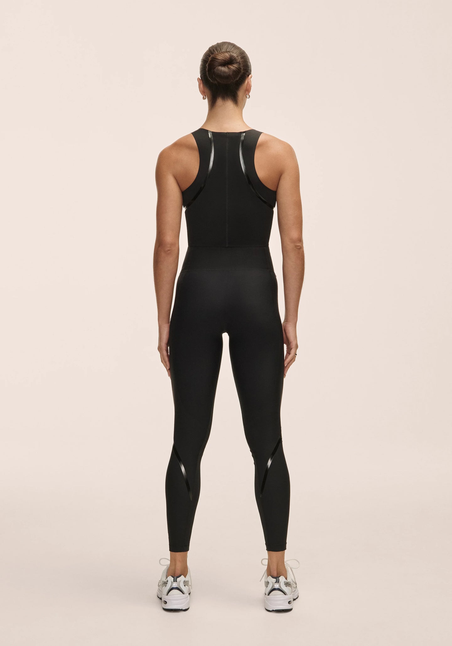 Sculpture 2.0 High Waist Tights - Liquid black