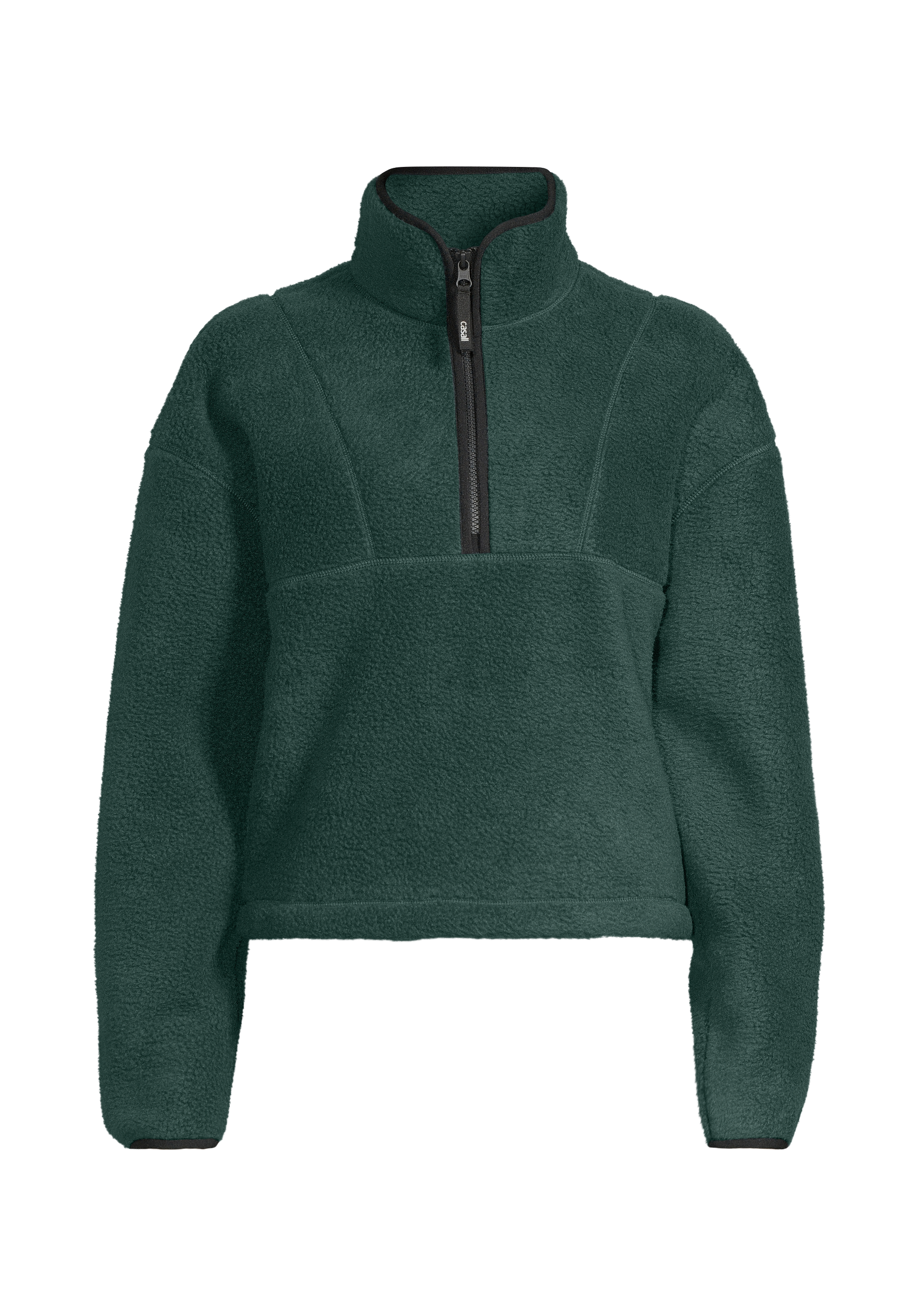 Pile Half Zip - Dark Pine