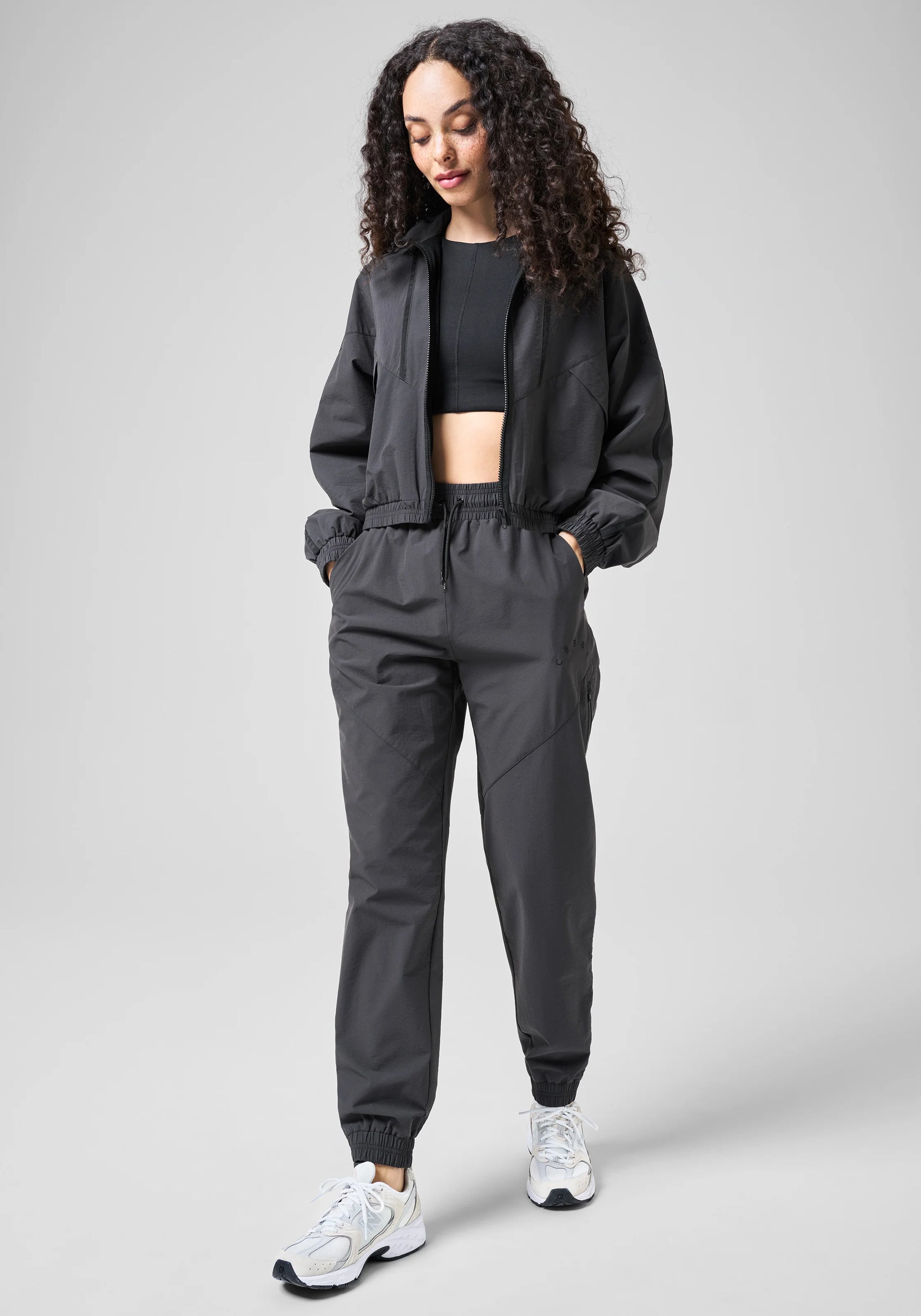 Track Jacket - Almost Black