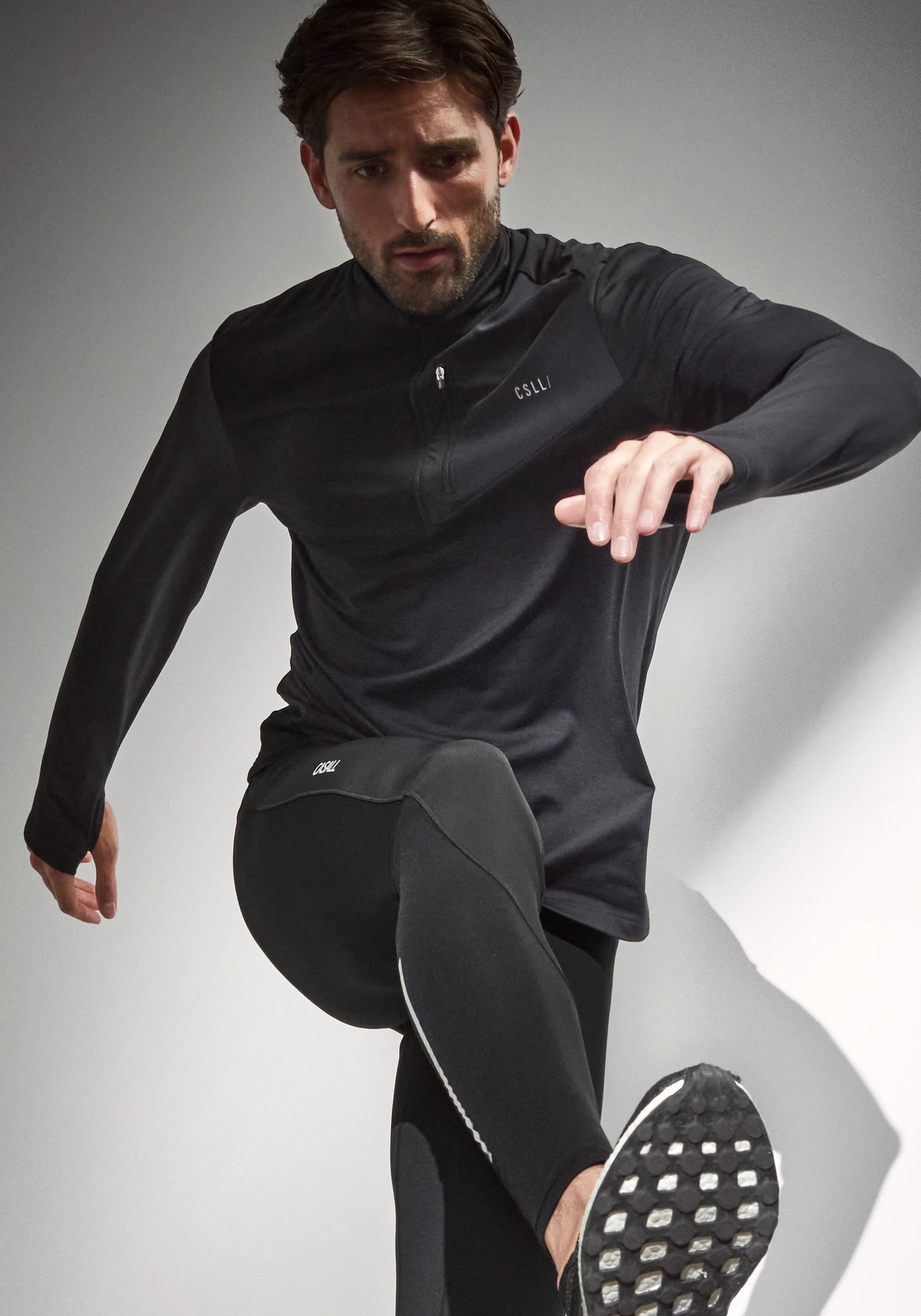M Midlayer Half Zip - Black