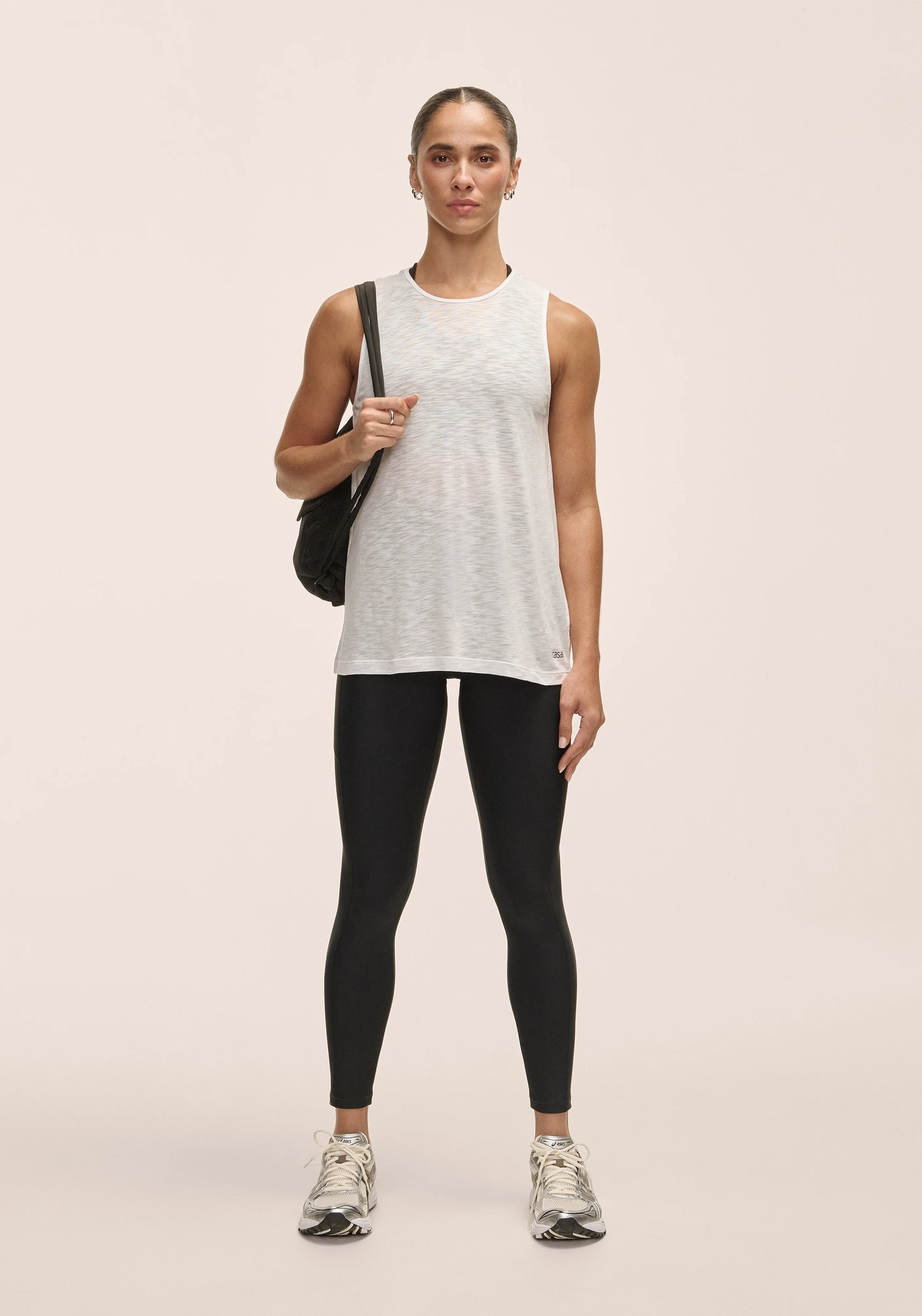 Soft Texture Tank - White