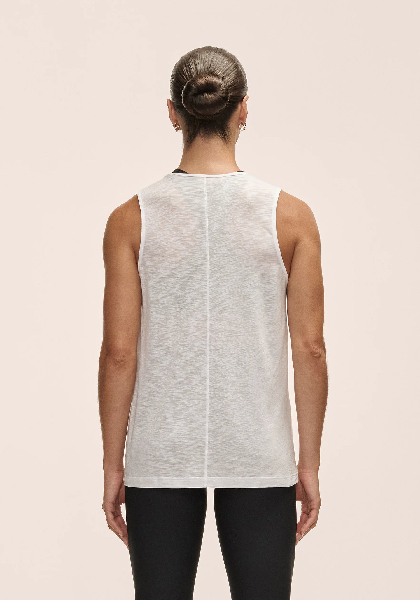 Soft Texture Tank - White
