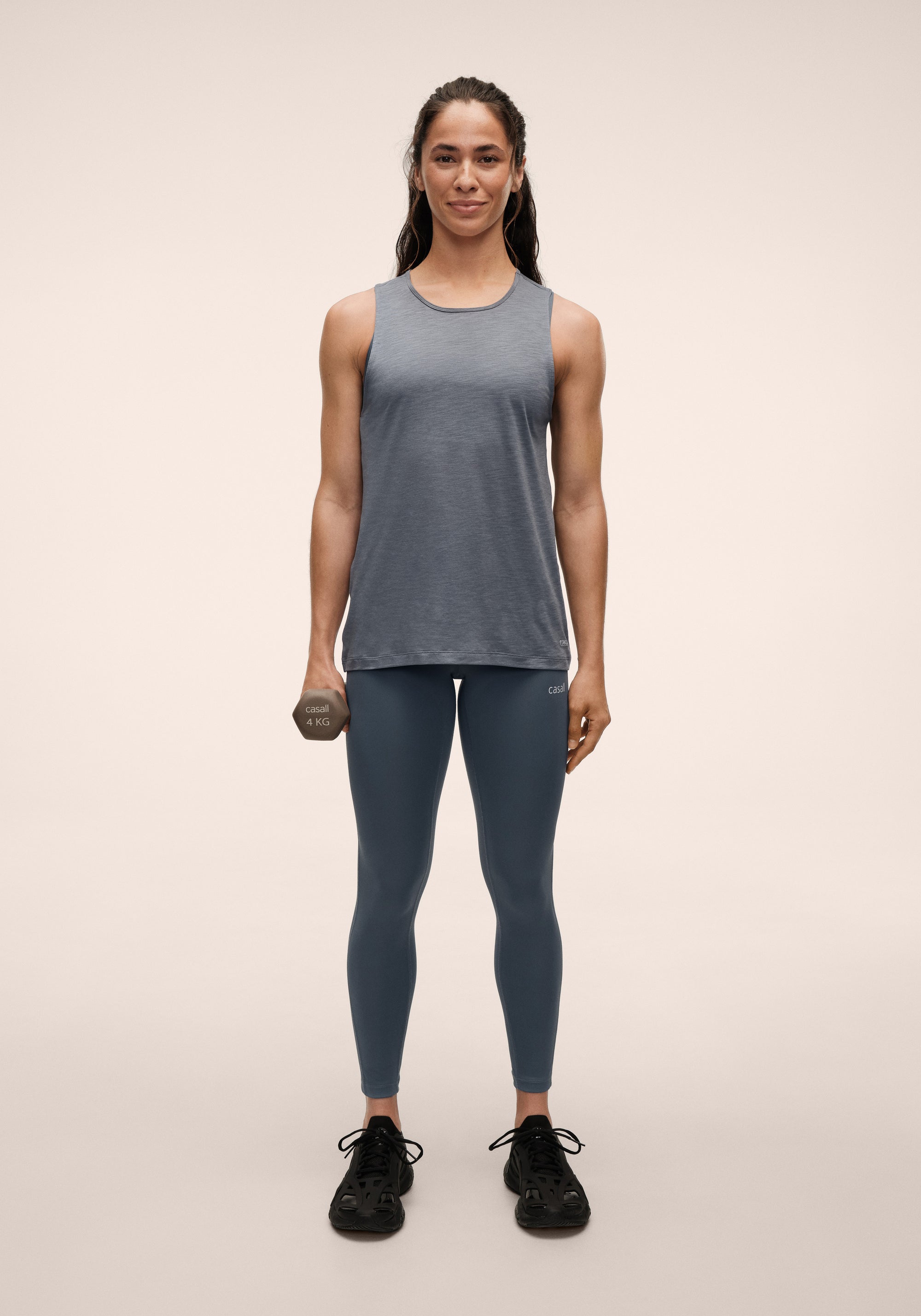 Soft Texture Tank - Mirage Blue