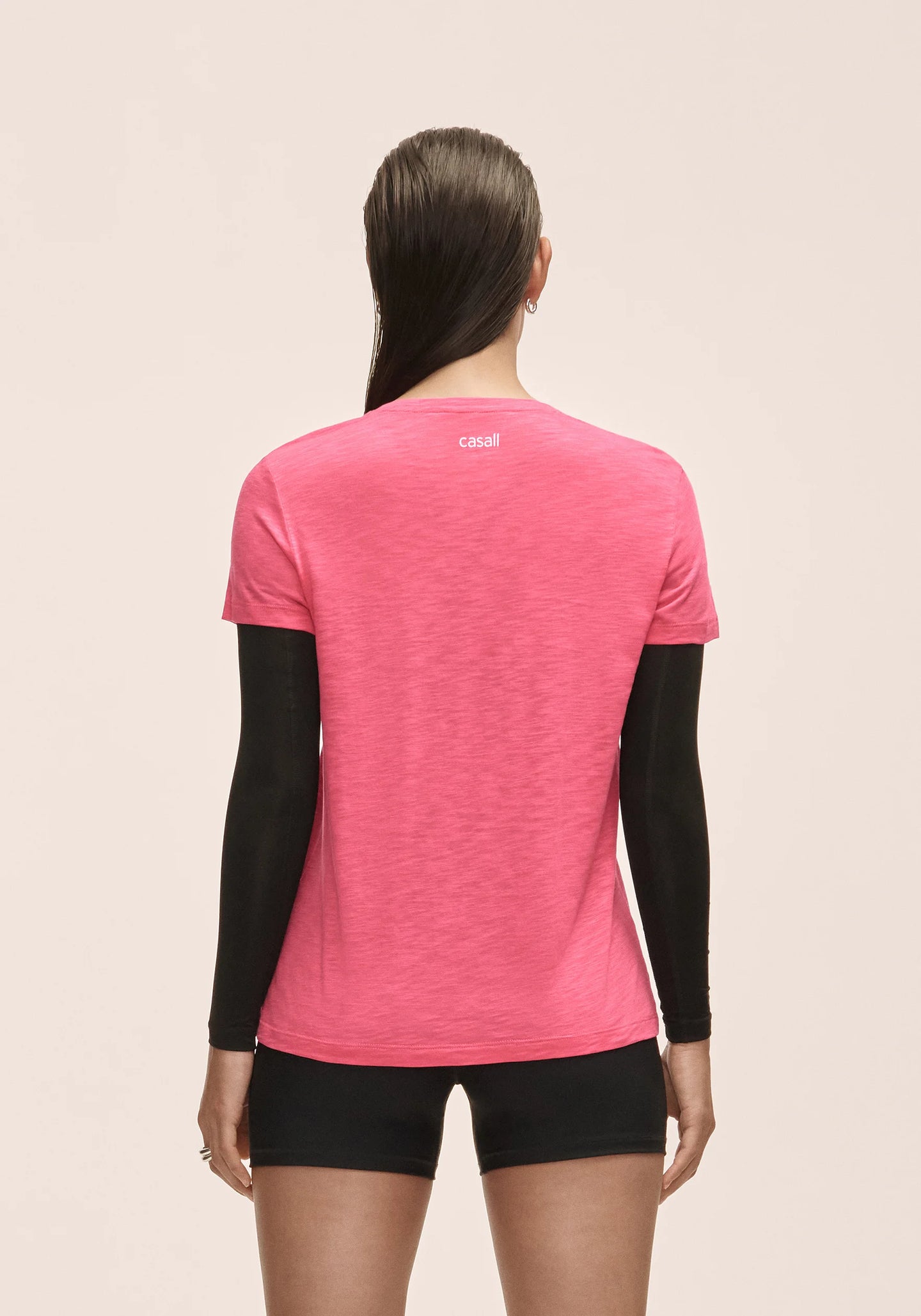 Soft Texture Tee - Ruby Blush