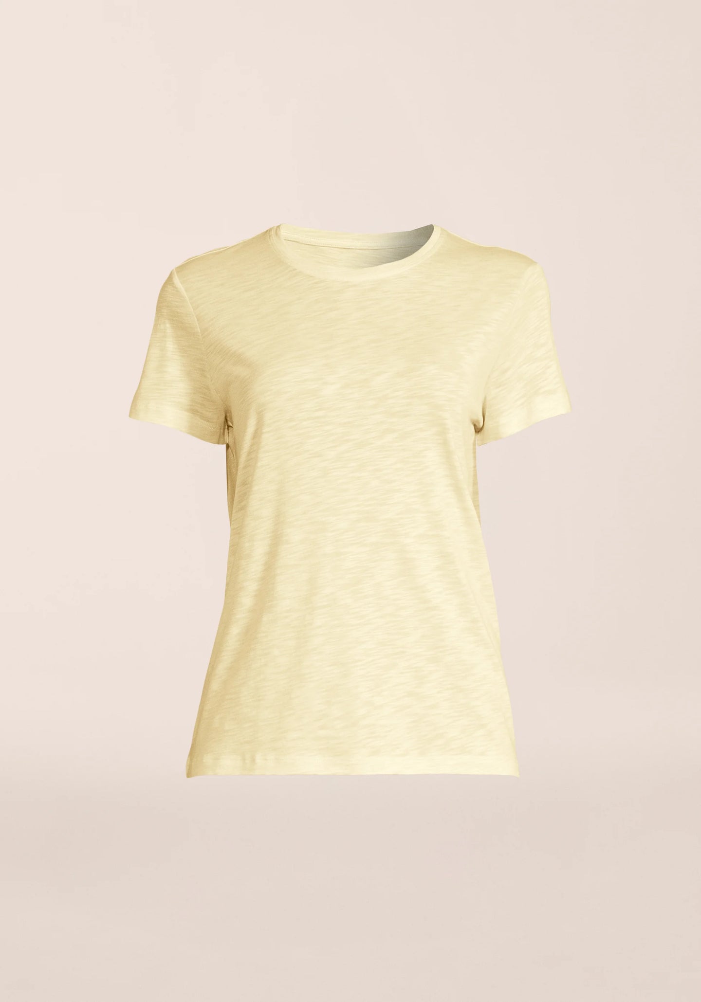 Soft Texture Tee - Yellow Steam