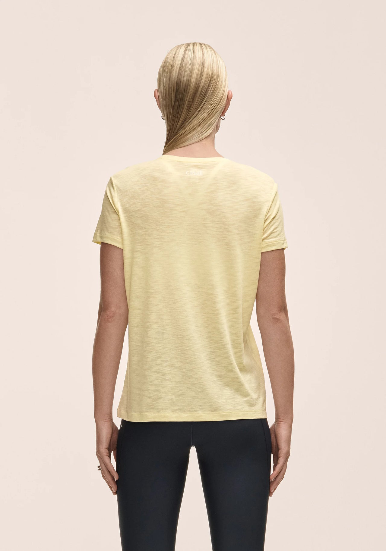 Soft Texture Tee - Yellow Steam