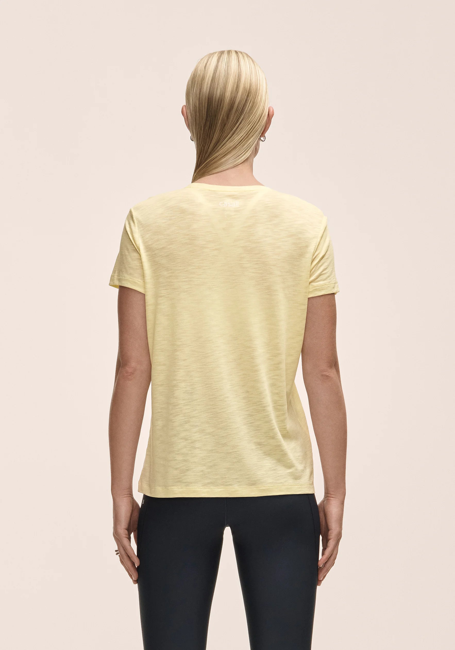 Soft Texture Tee - Yellow Steam