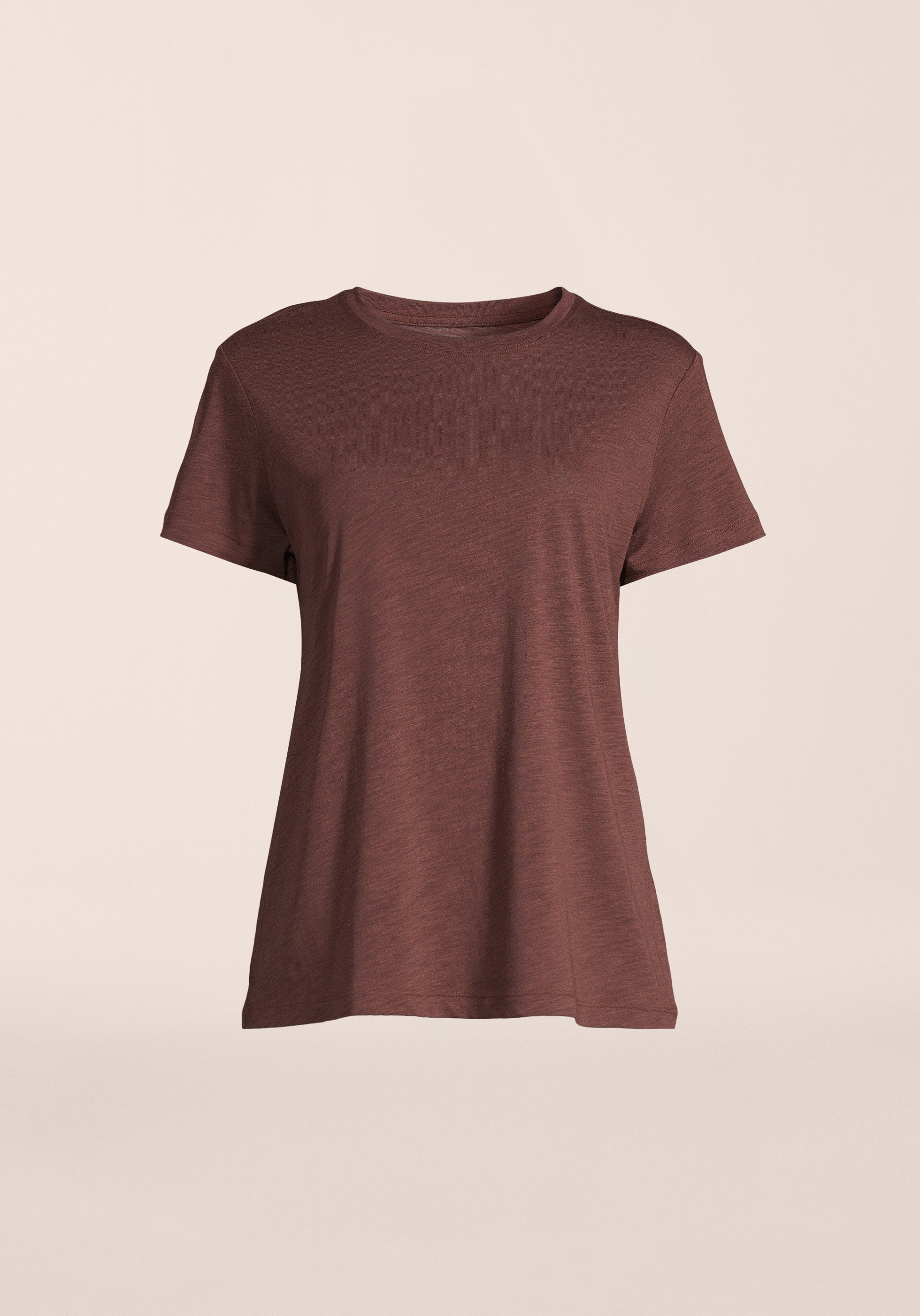 Soft Texture Tee - Dark Brown