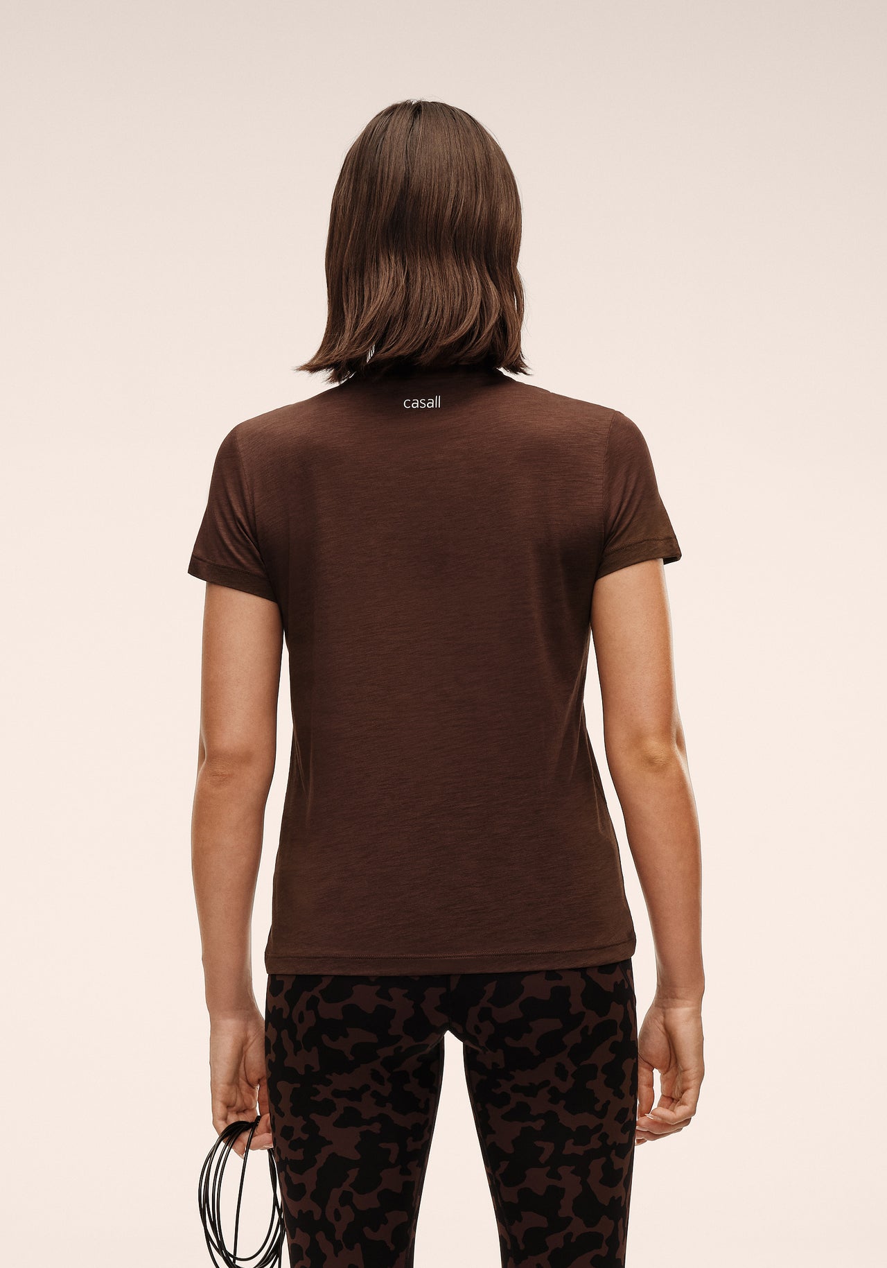 Soft Texture Tee - Dark Brown