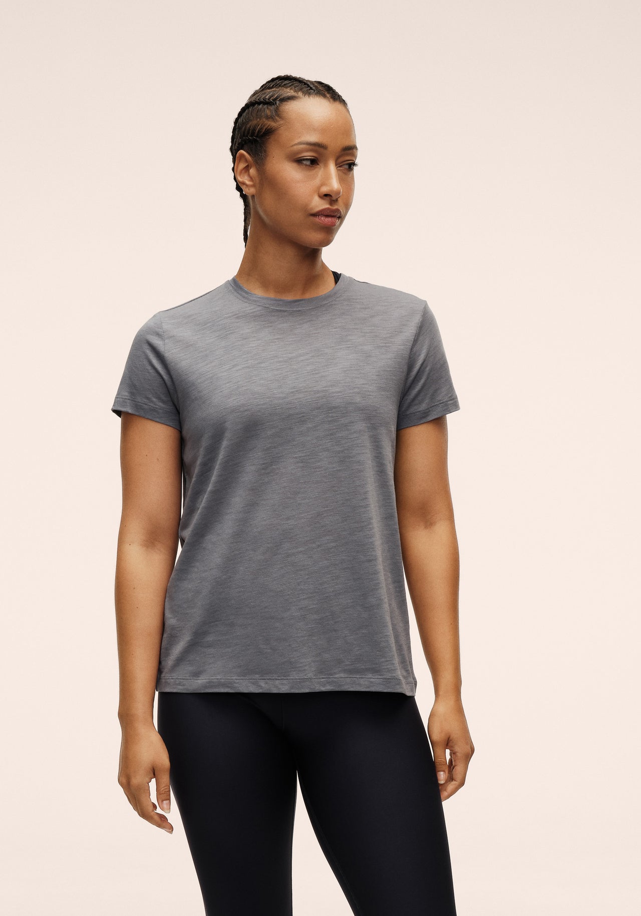 Soft Texture Tee - Mirage Blue