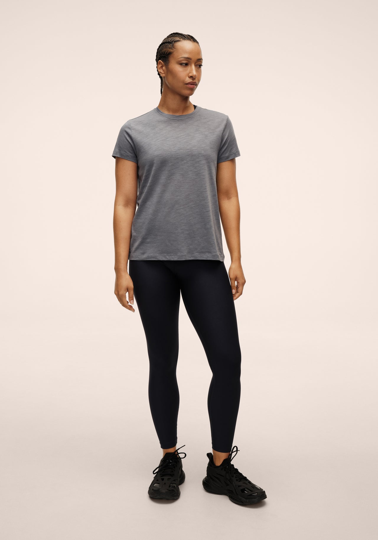 Soft Texture Tee - Mirage Blue