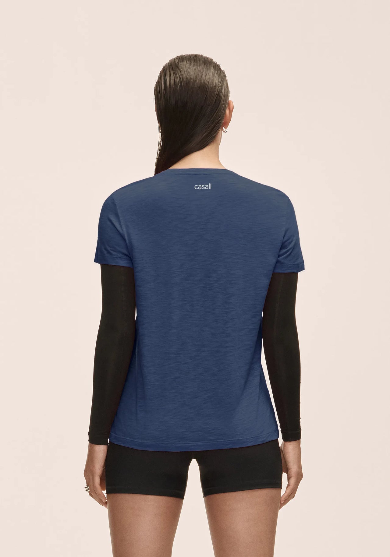 Soft Texture Tee - Blue Shadow