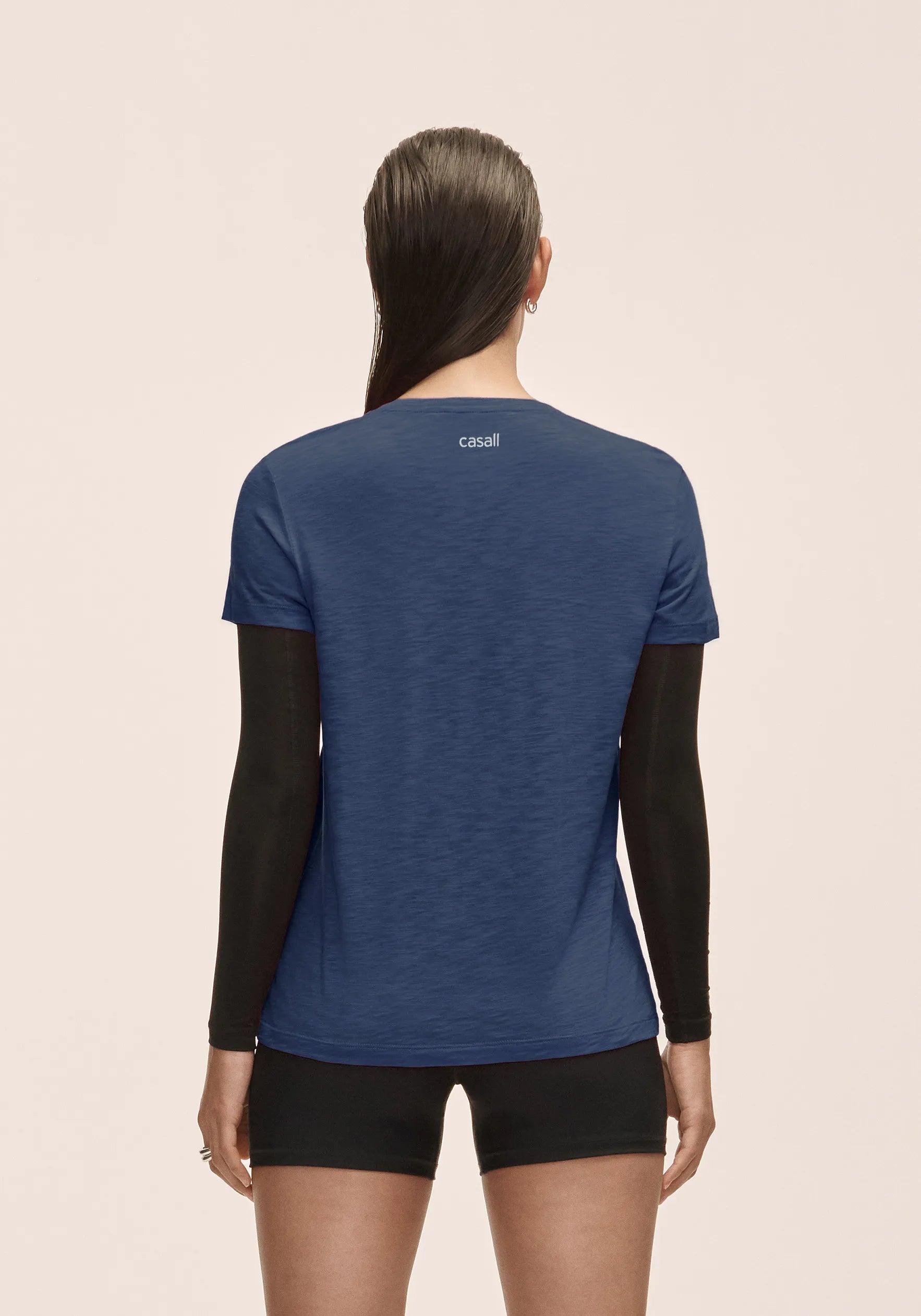 Soft Texture Tee - Blue Shadow