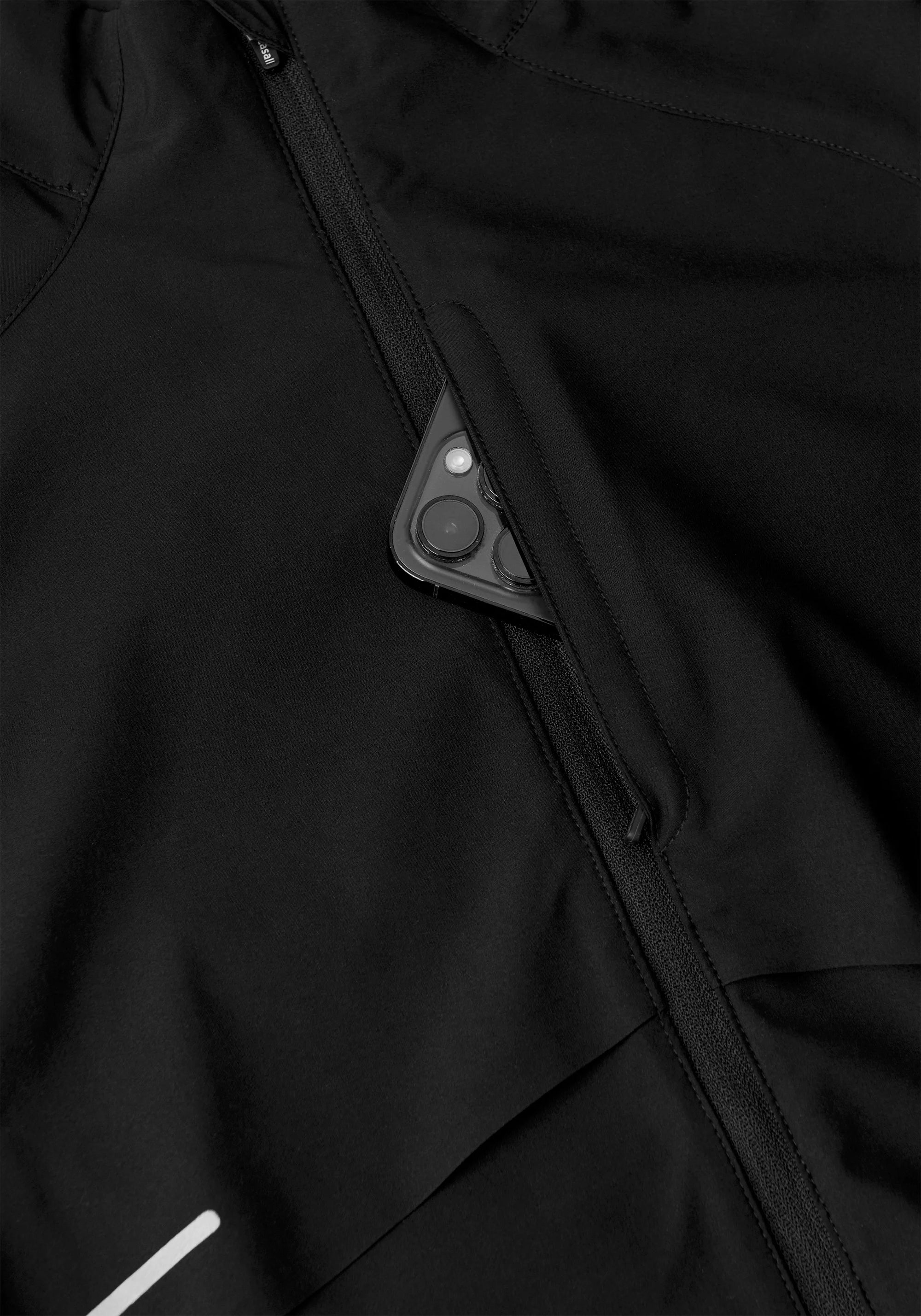 Dynamic Windbreaker Jacket - Black