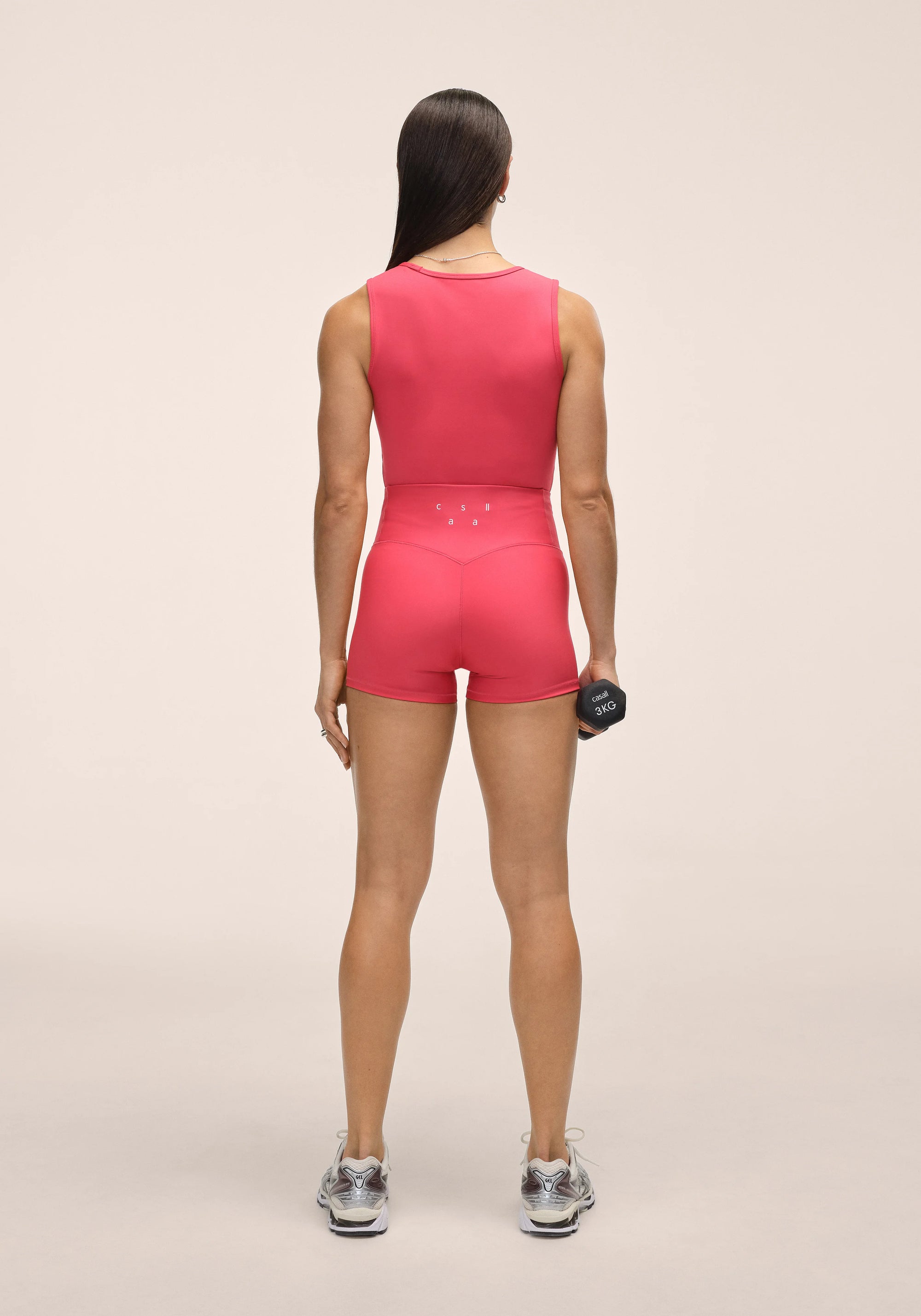 Ultra High Waist Hot Pant - Ruby Blush
