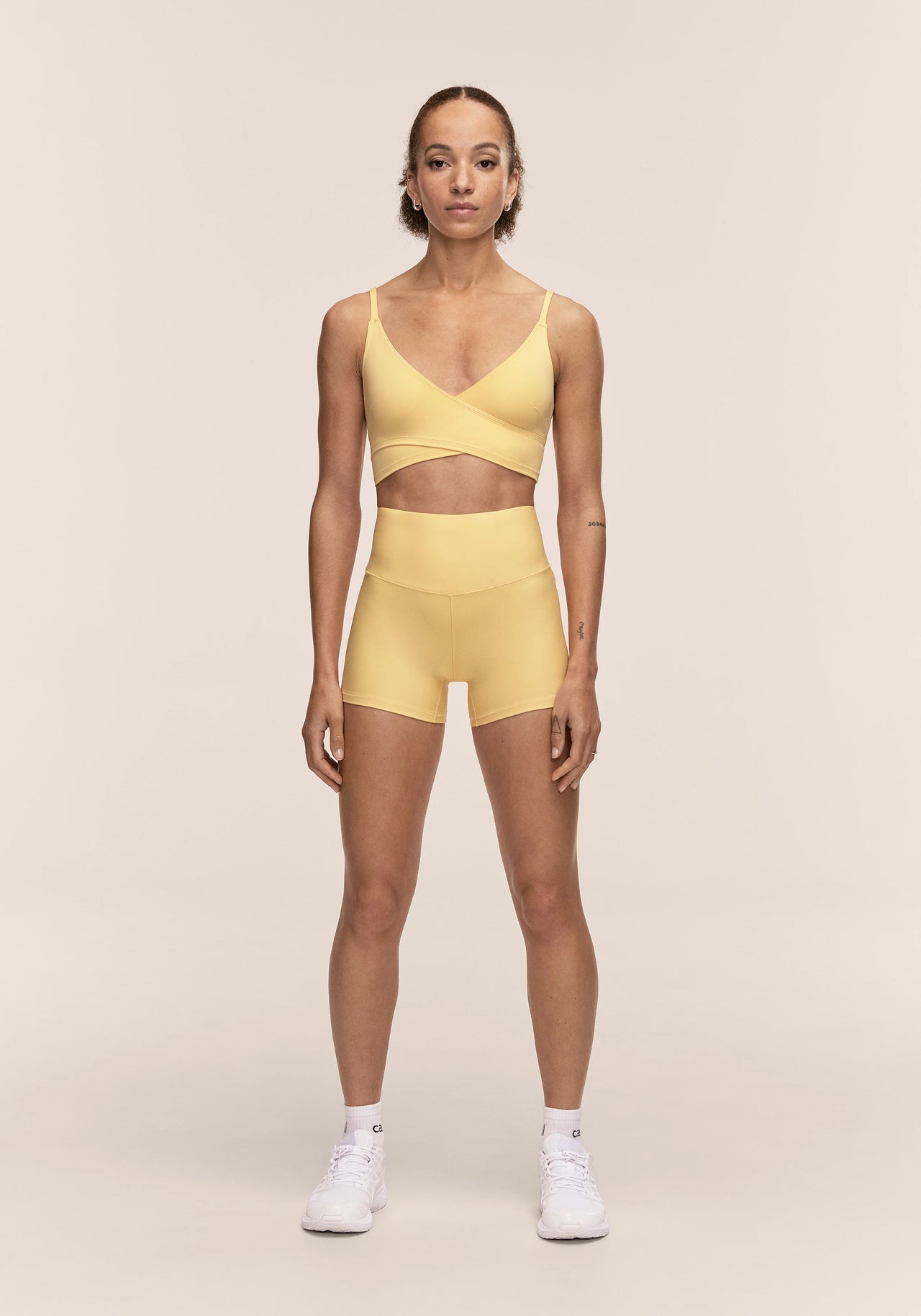 Ultra High Waist Hot Pant - Soul Yellow