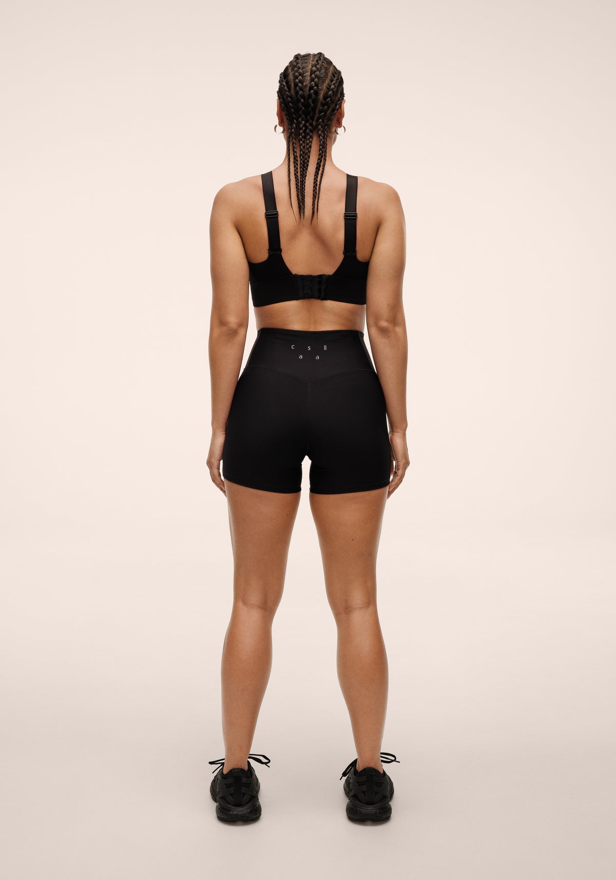 Ultra High Waist Hot Pant - Black
