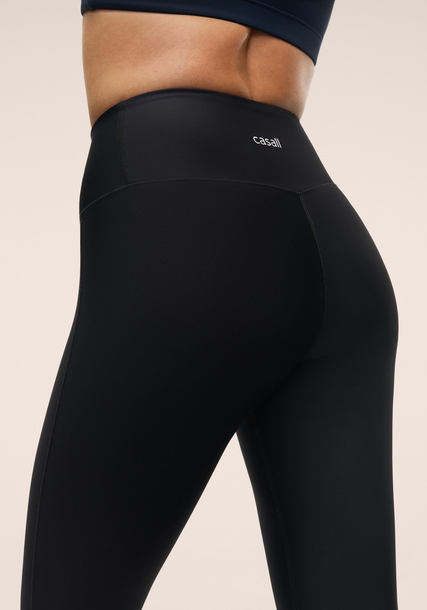 Flare High Waist Pant - Black