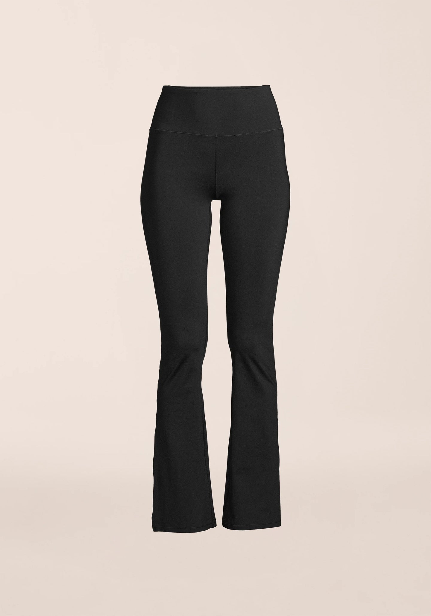 Flare High Waist Pant - Black