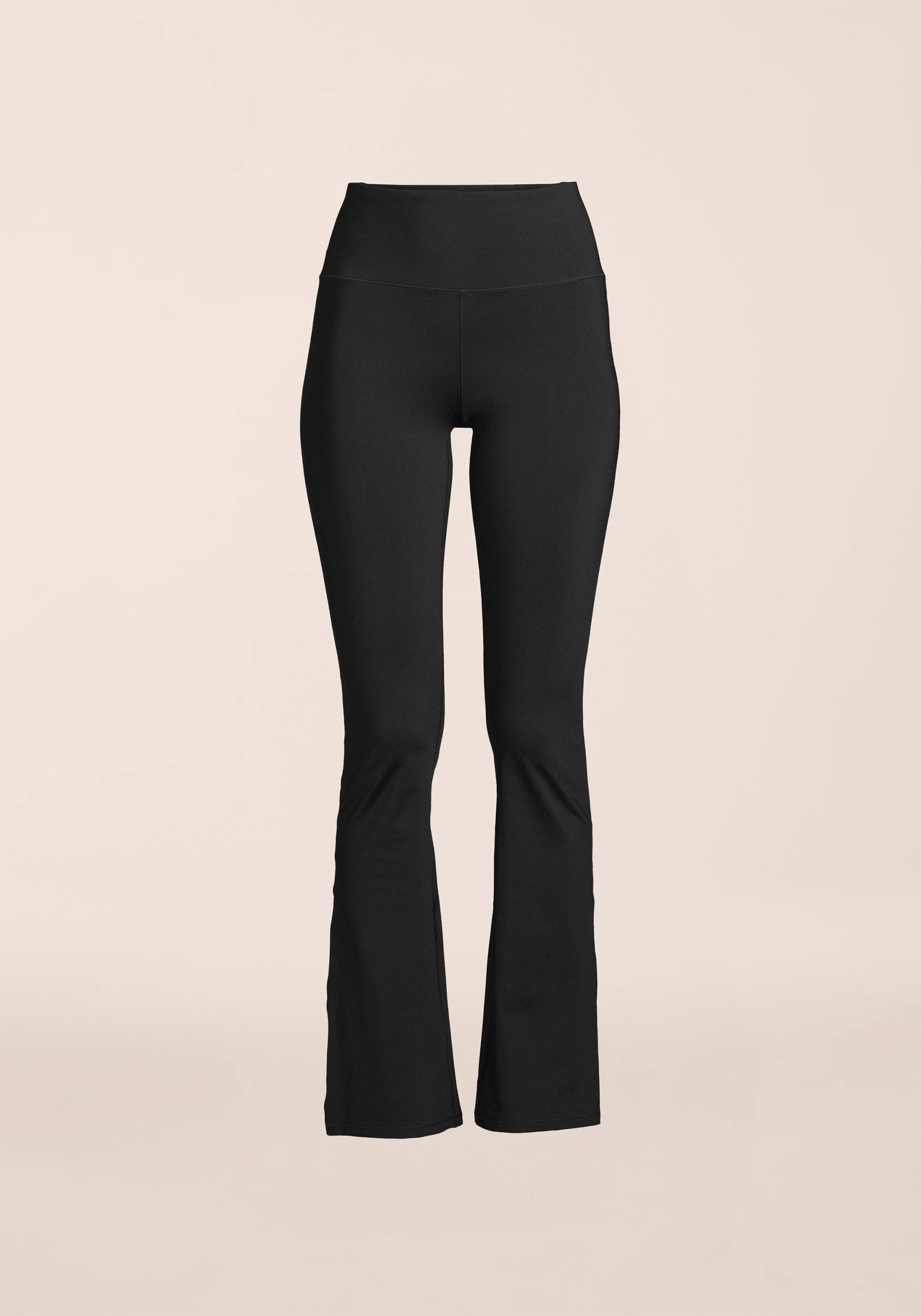 Flare High Waist Pant - Black