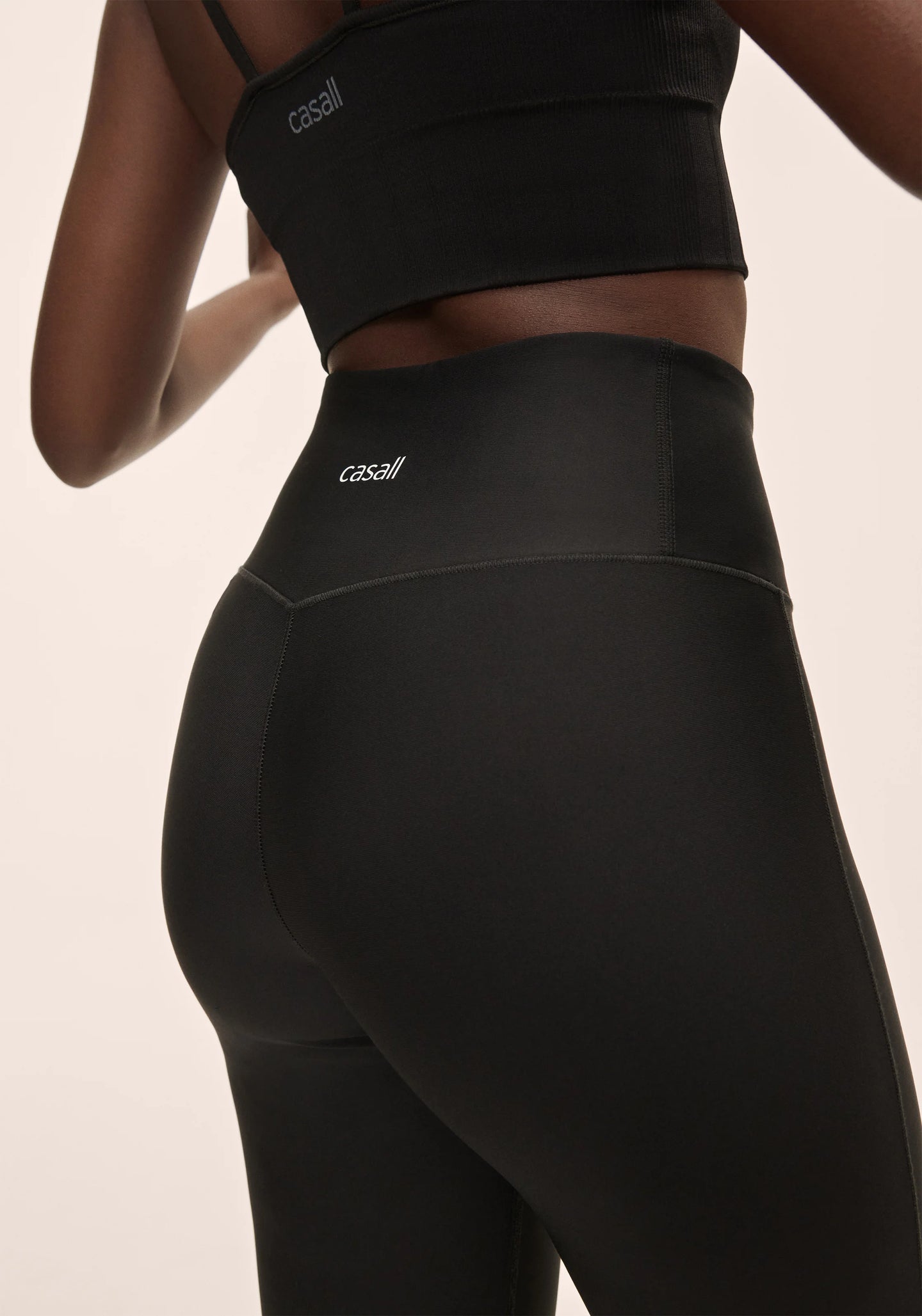 Flare High Waist Pant - Black