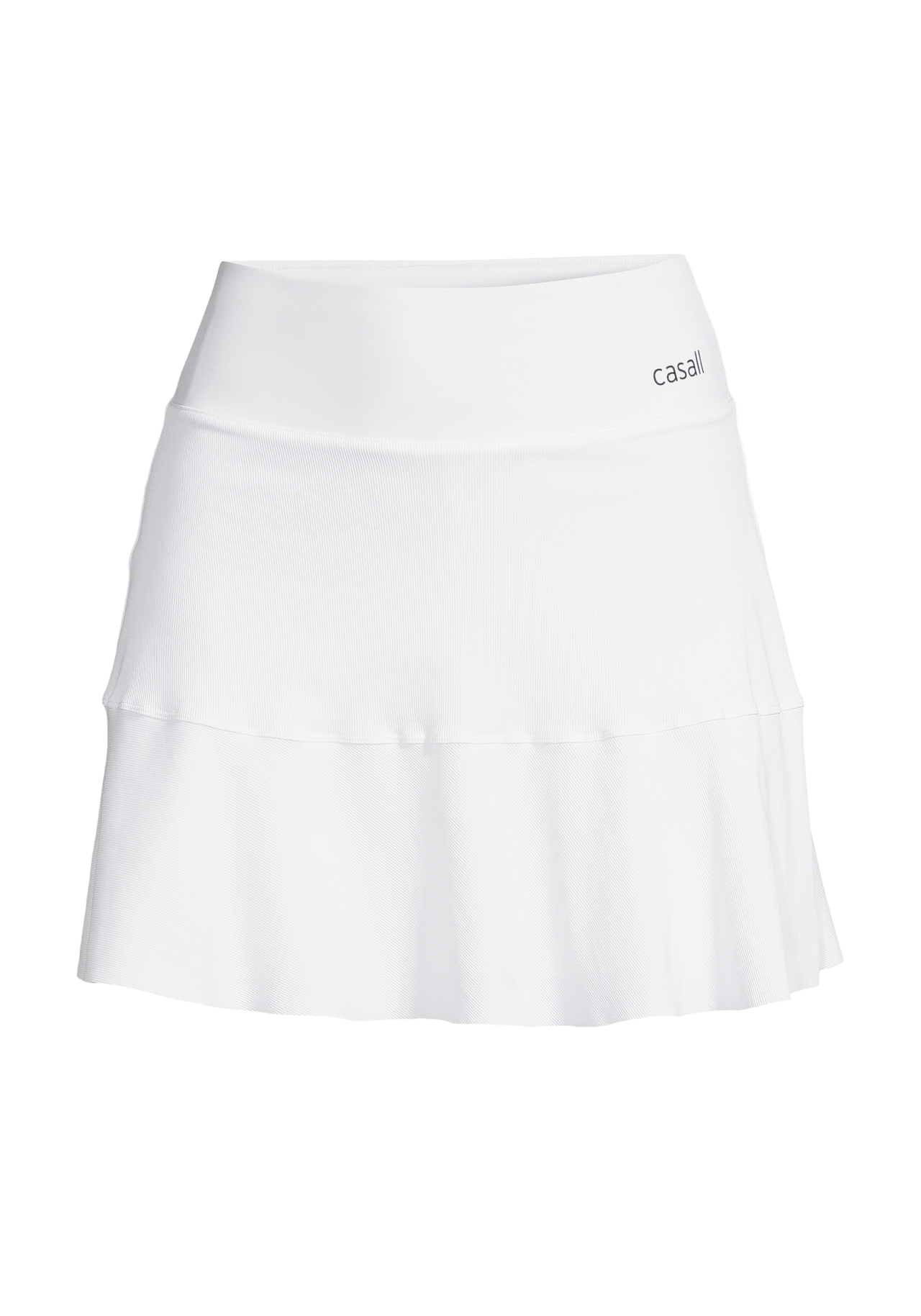 Court Rib Skirt - recycled - White