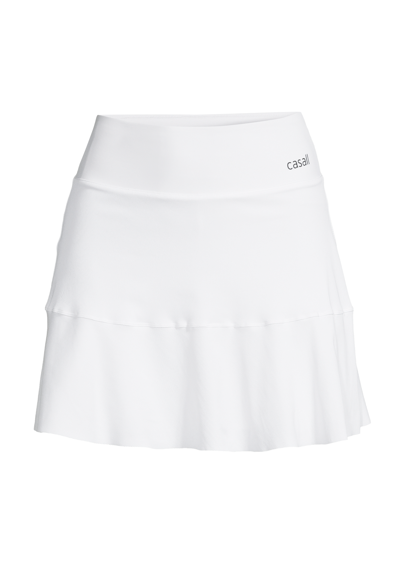 Court Rib Skirt - recycled - White