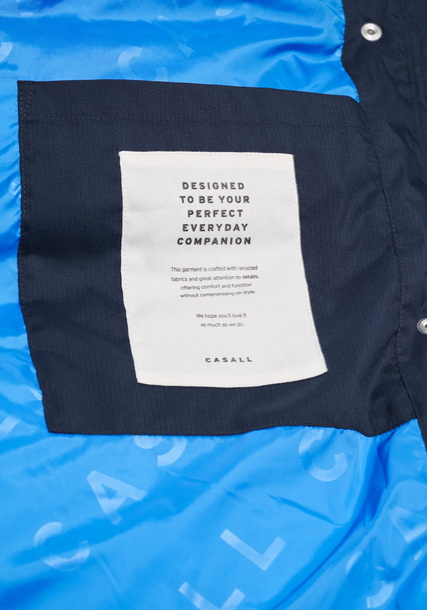 Wear Forever Puffer Coat - Core Blue