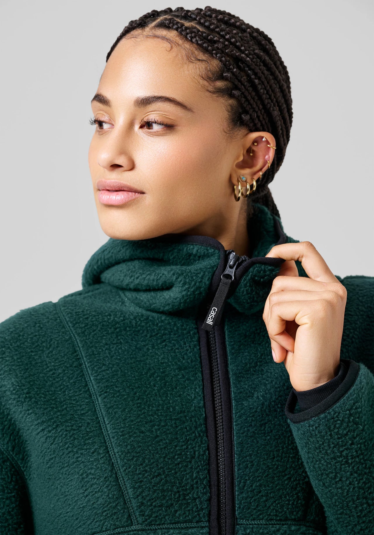 Pile Jacket - Dark Pine