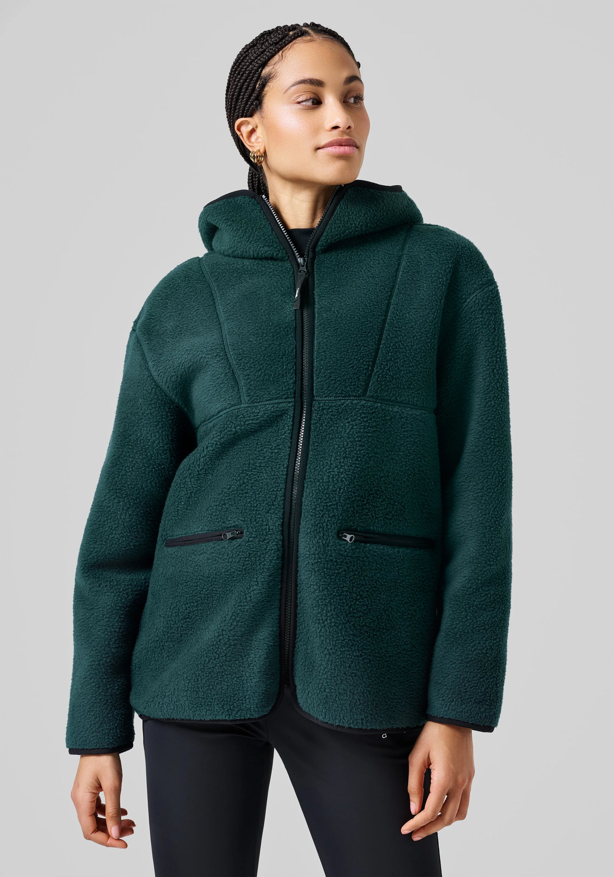 Pile Jacket - Dark Pine