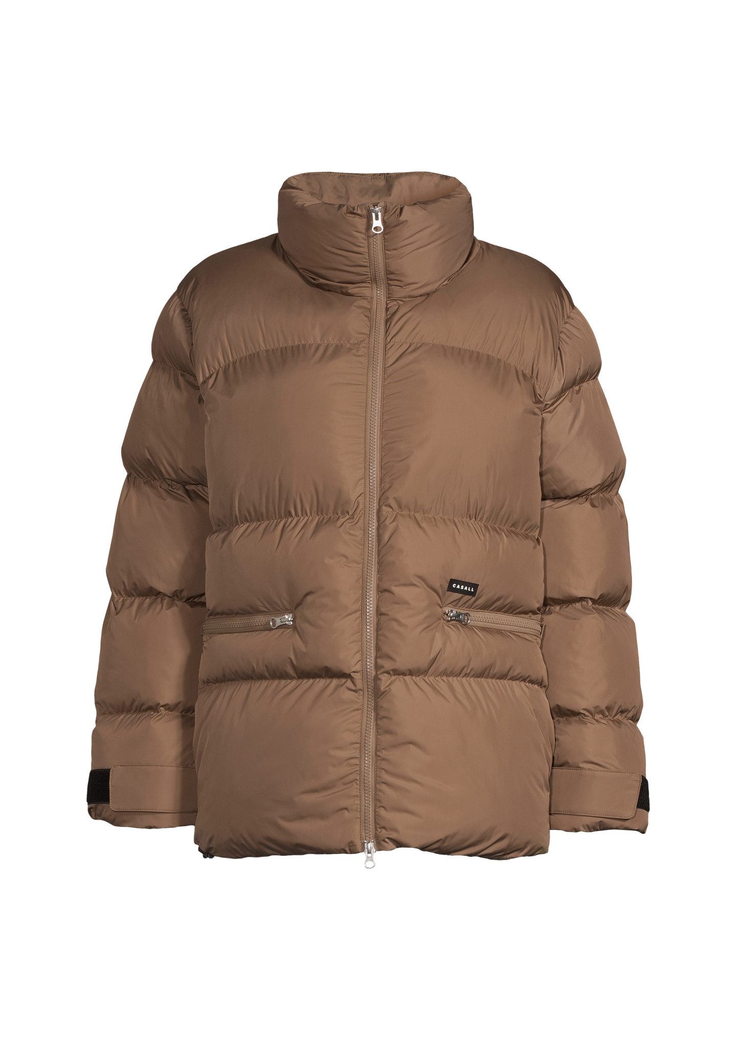 Hero Puffer Jacket - Taupe Brown