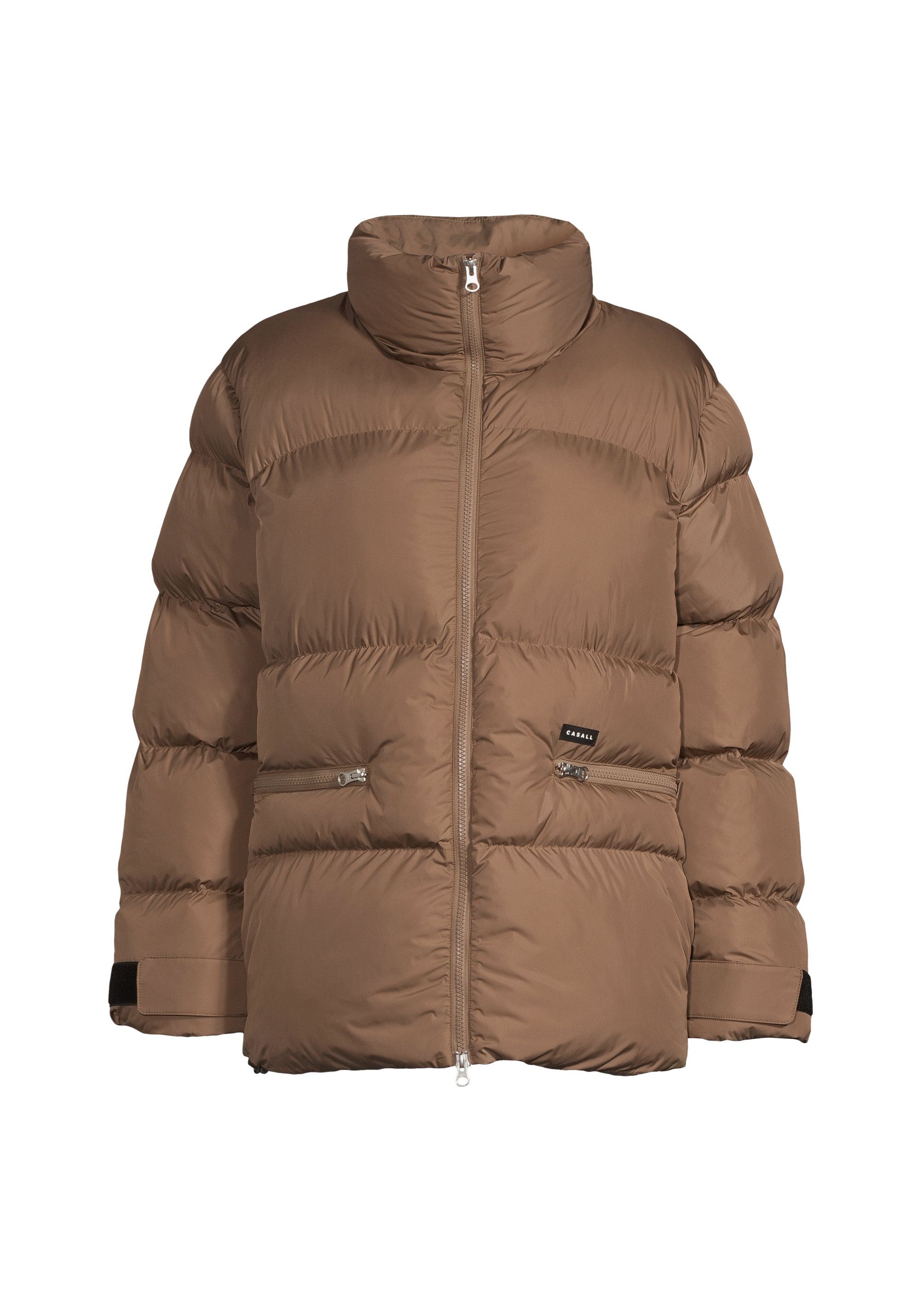 Hero Puffer Jacket - Taupe Brown