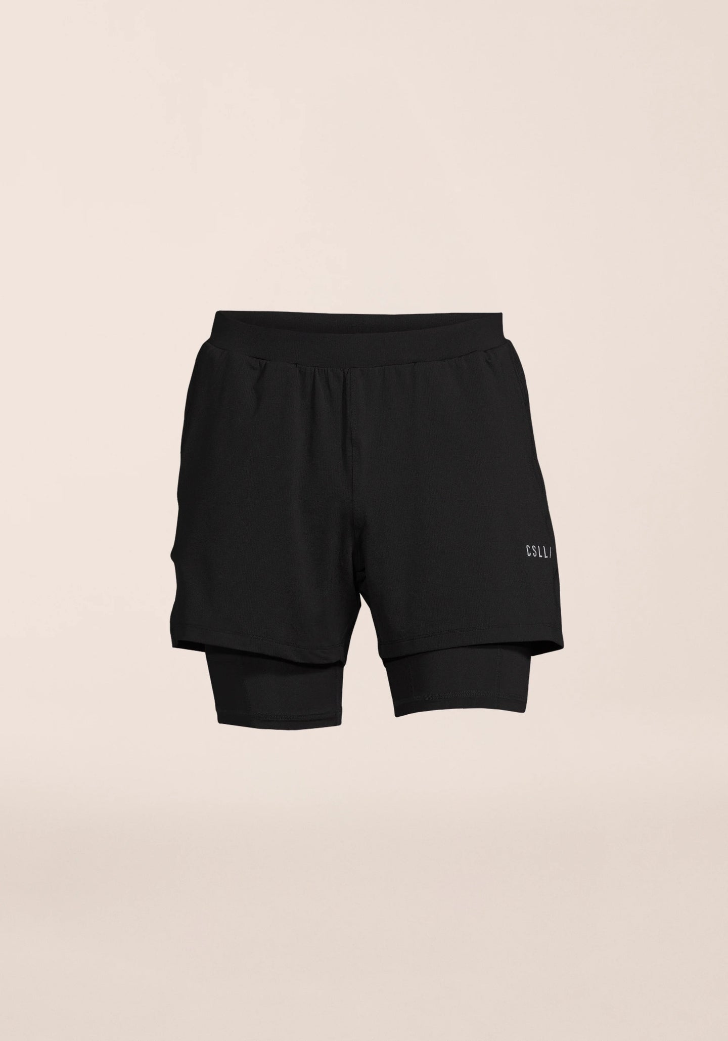 M Double Layer Shorts - Black