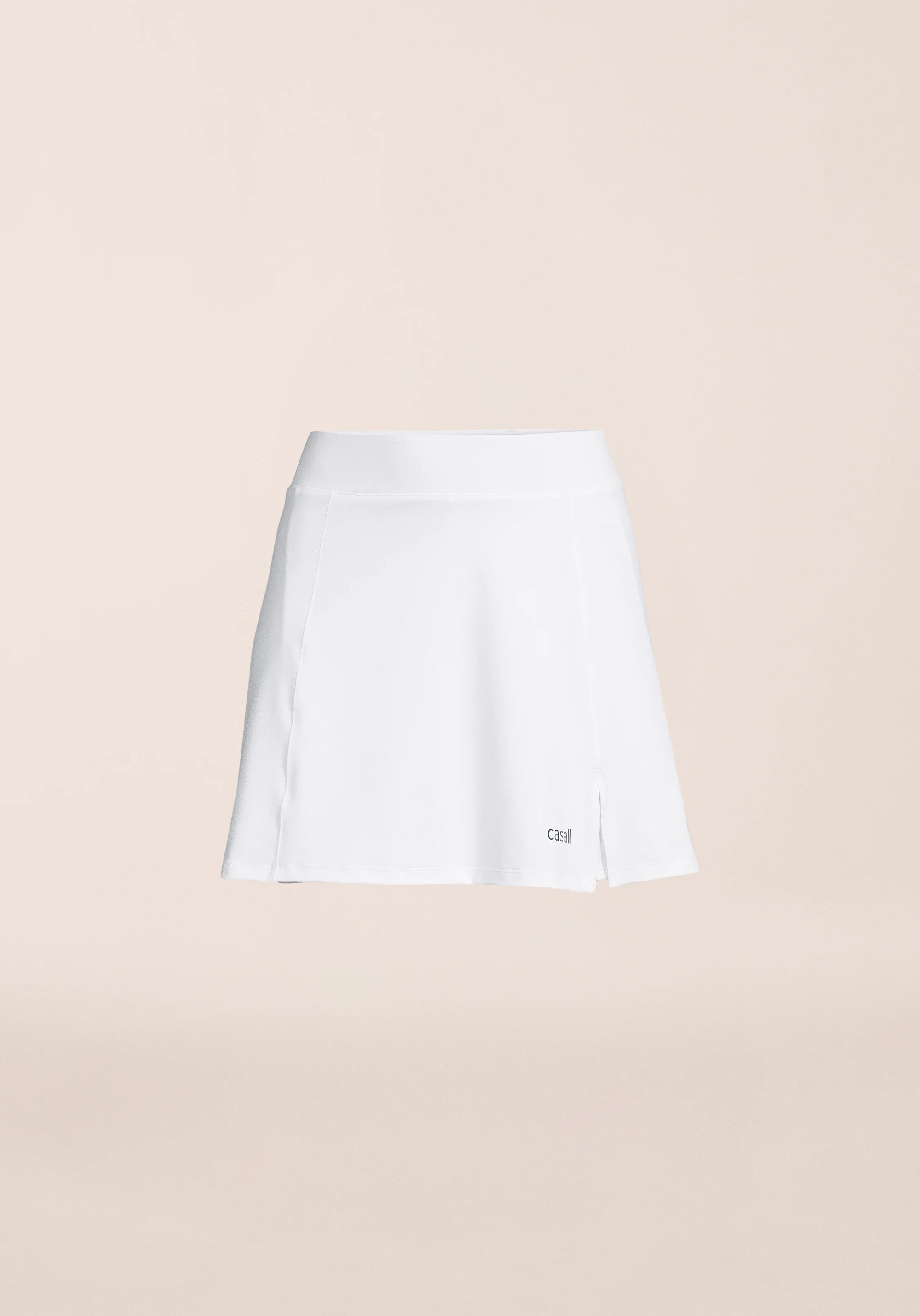 Court Slit Skirt - White