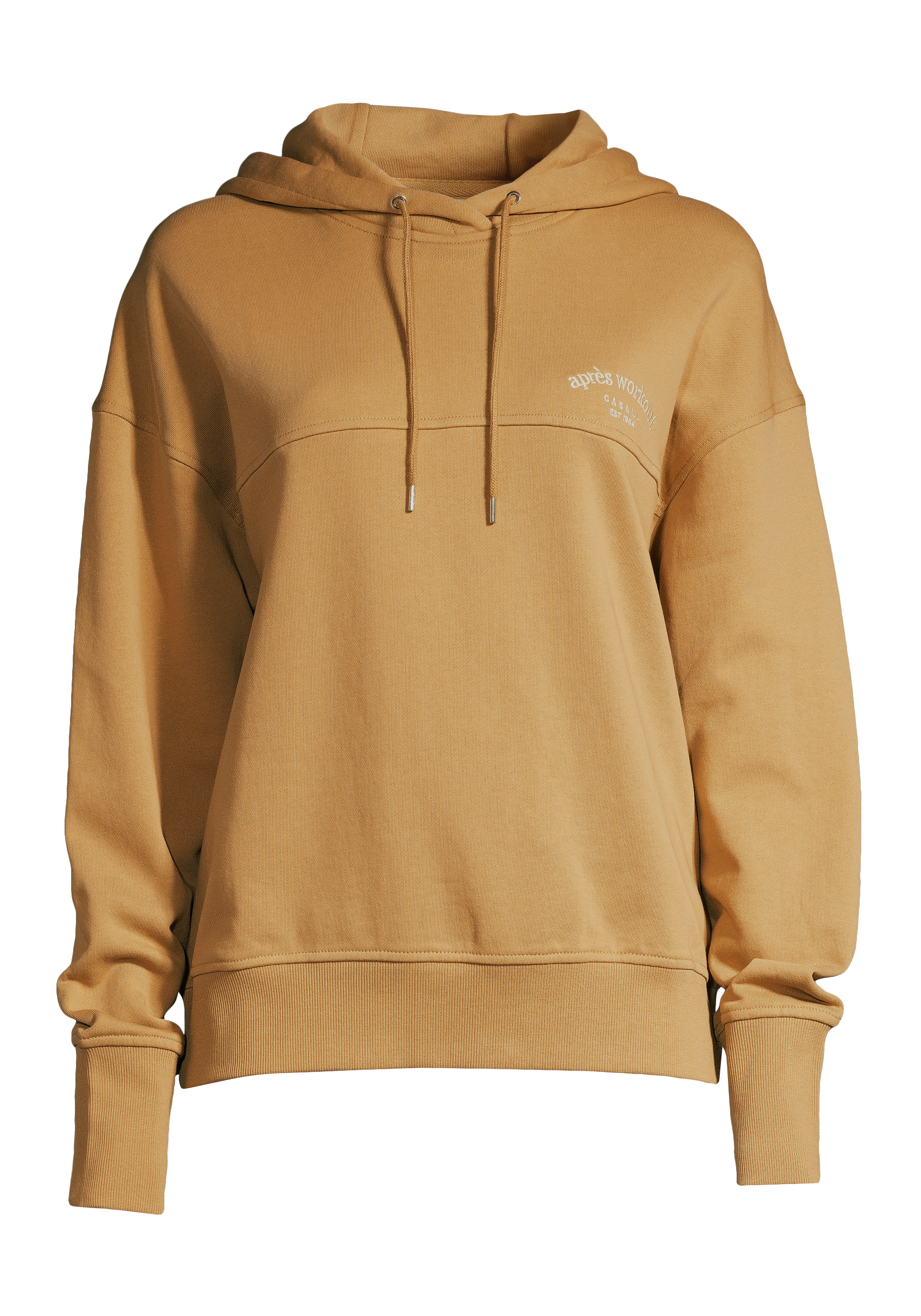 Terry Relaxed Spring Hoodie - Sugar Brown